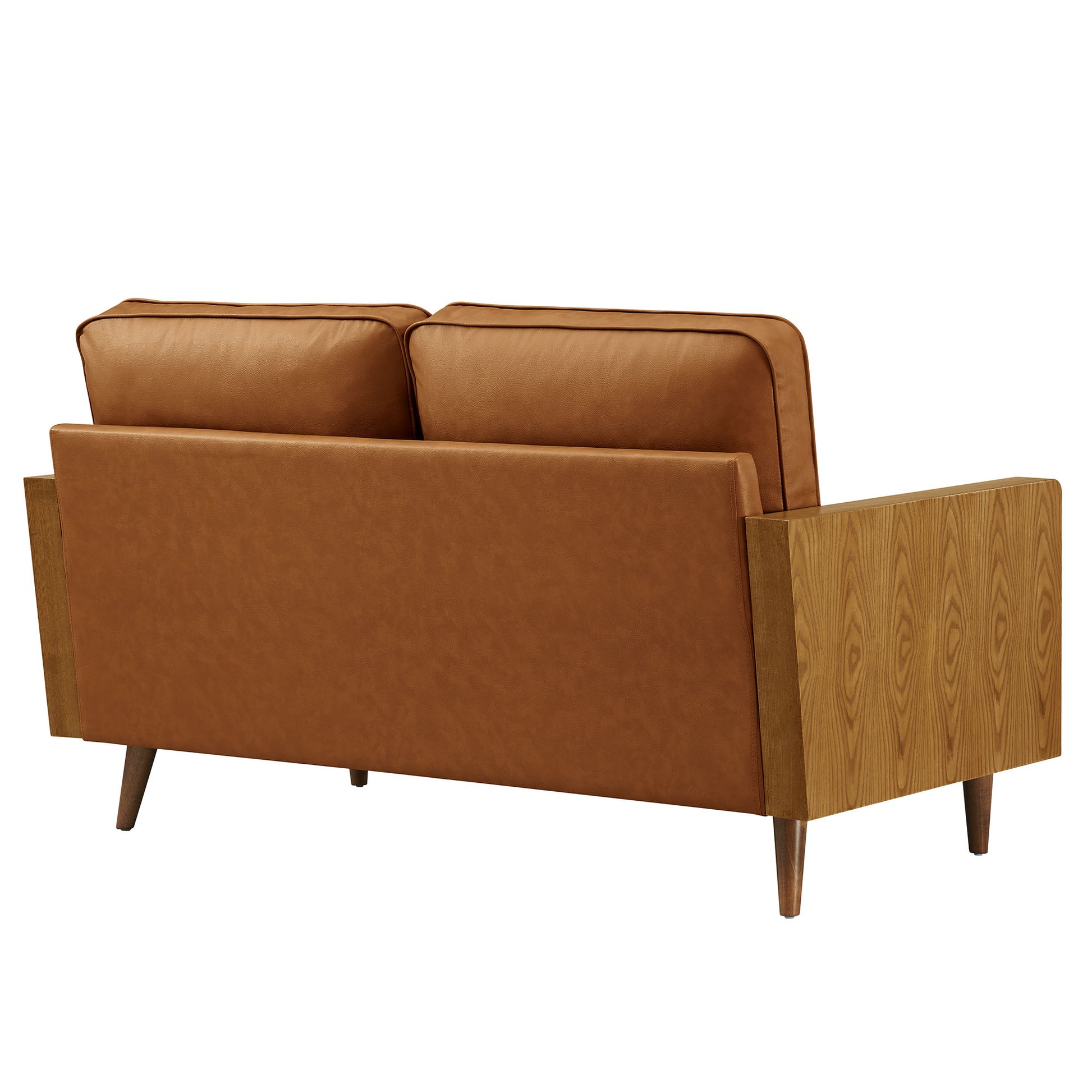 Kellan Vegan Leather Loveseat by Modway - Best Buy Furniture