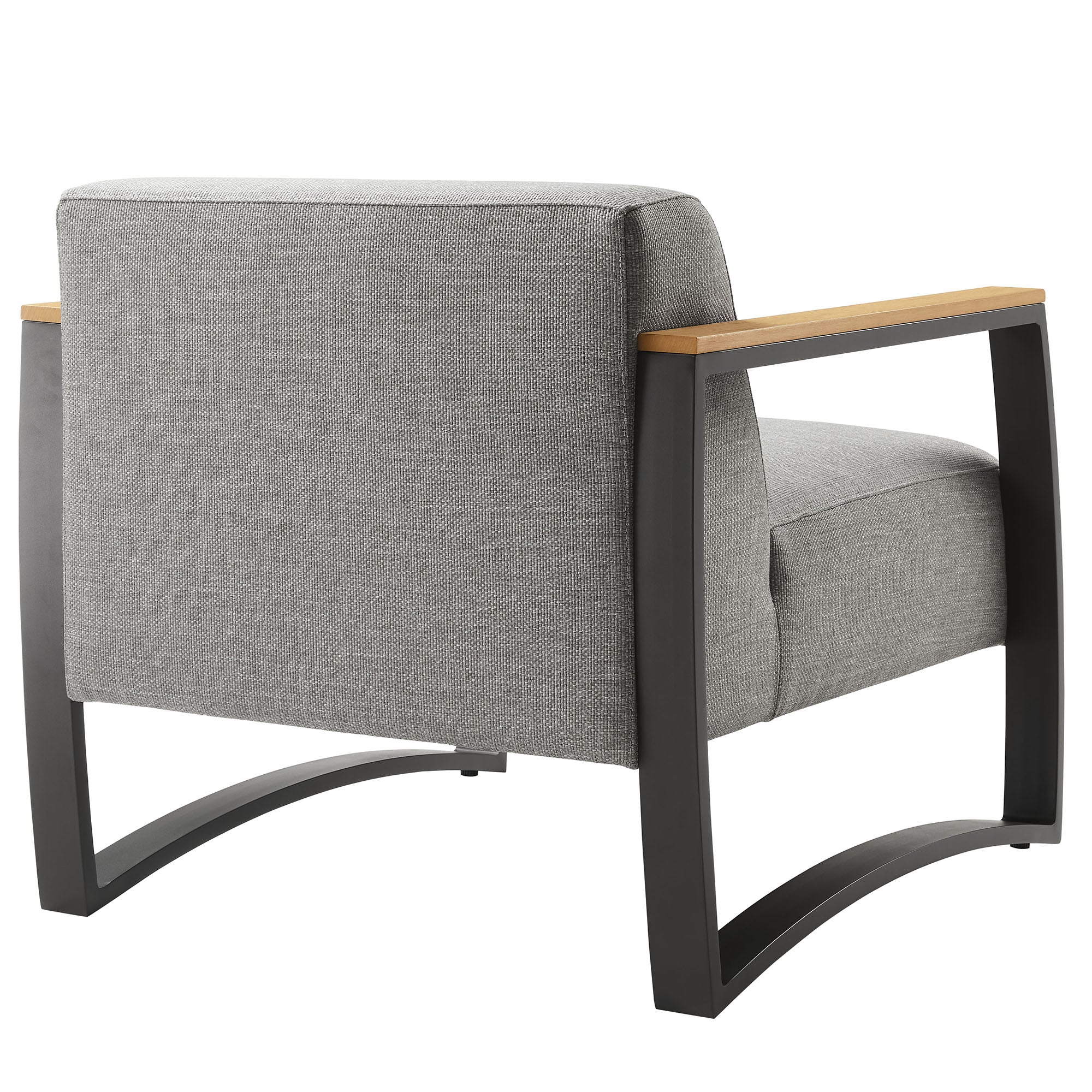 Sauve Outdoor Patio Aluminum and Fabric Armchair by Modway - Best Buy Furniture