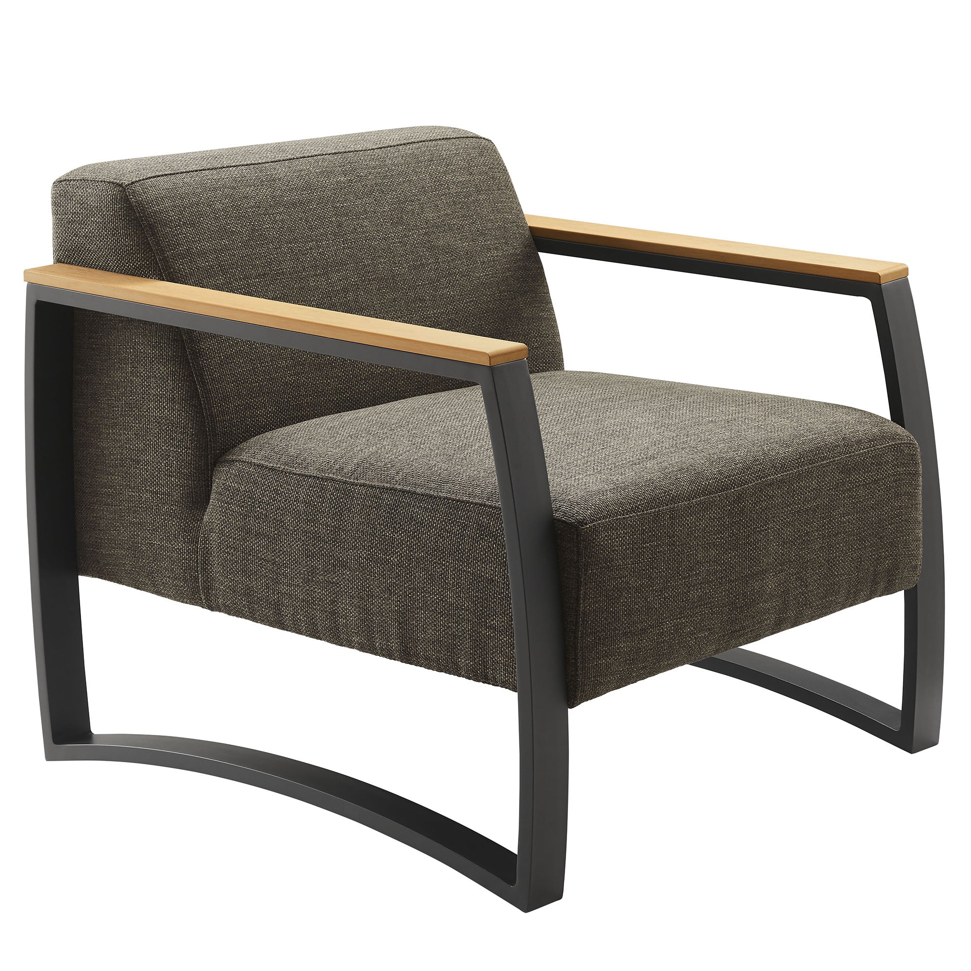 Sauve Outdoor Patio Aluminum and Fabric Armchair by Modway - Best Buy Furniture