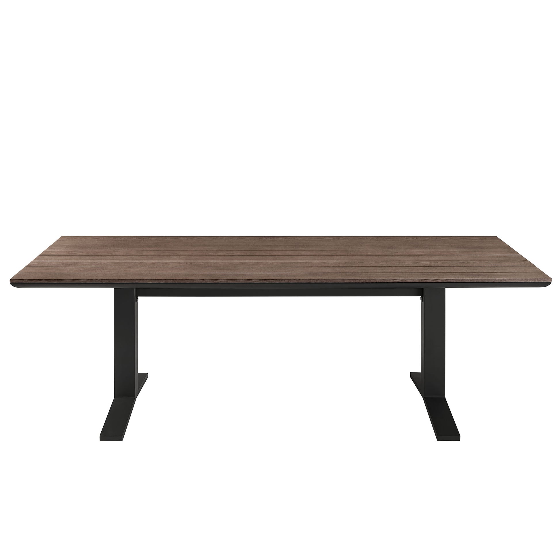 Gavelston 91" Outdoor Patio Aluminum Dining Table by Modway - Best Buy Furniture