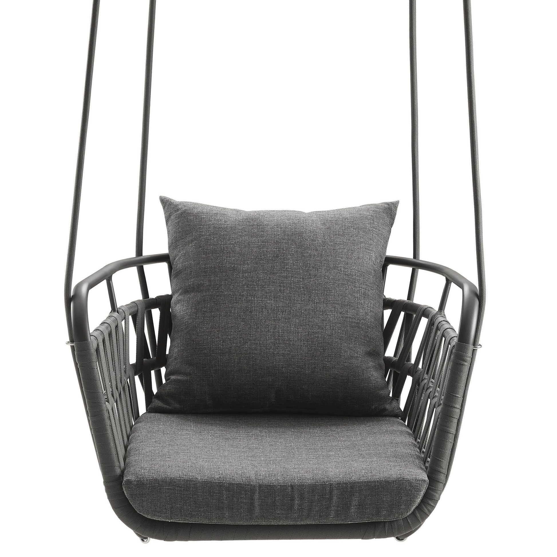 Kaliah Outdoor Patio Aluminum Swing Chair by Modway - Best Buy Furniture