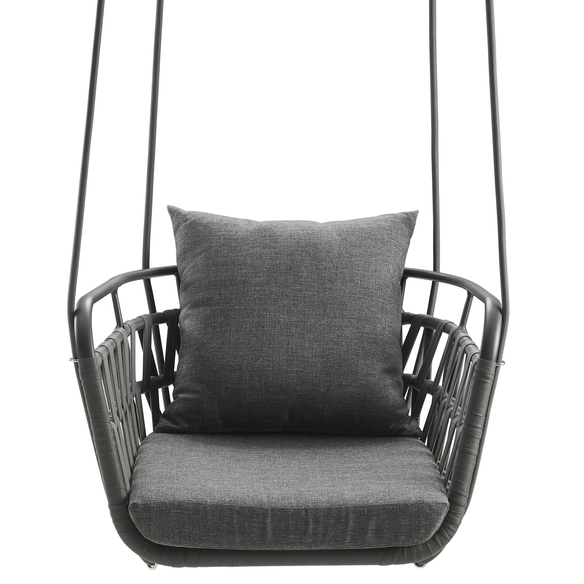 Kaliah Outdoor Patio Aluminum Swing Chair by Modway - Best Buy Furniture