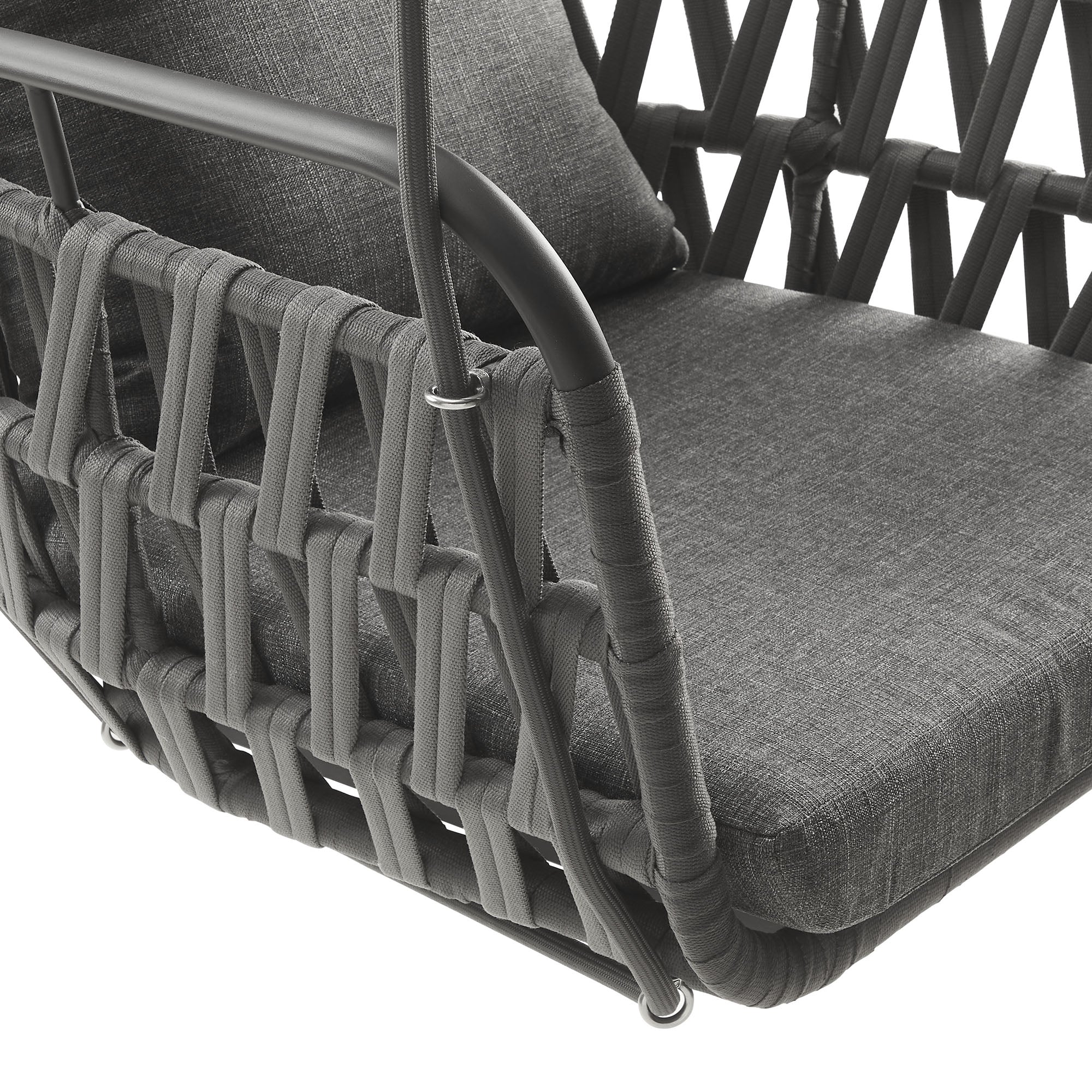 Kaliah Outdoor Patio Aluminum Swing Chair by Modway - Best Buy Furniture
