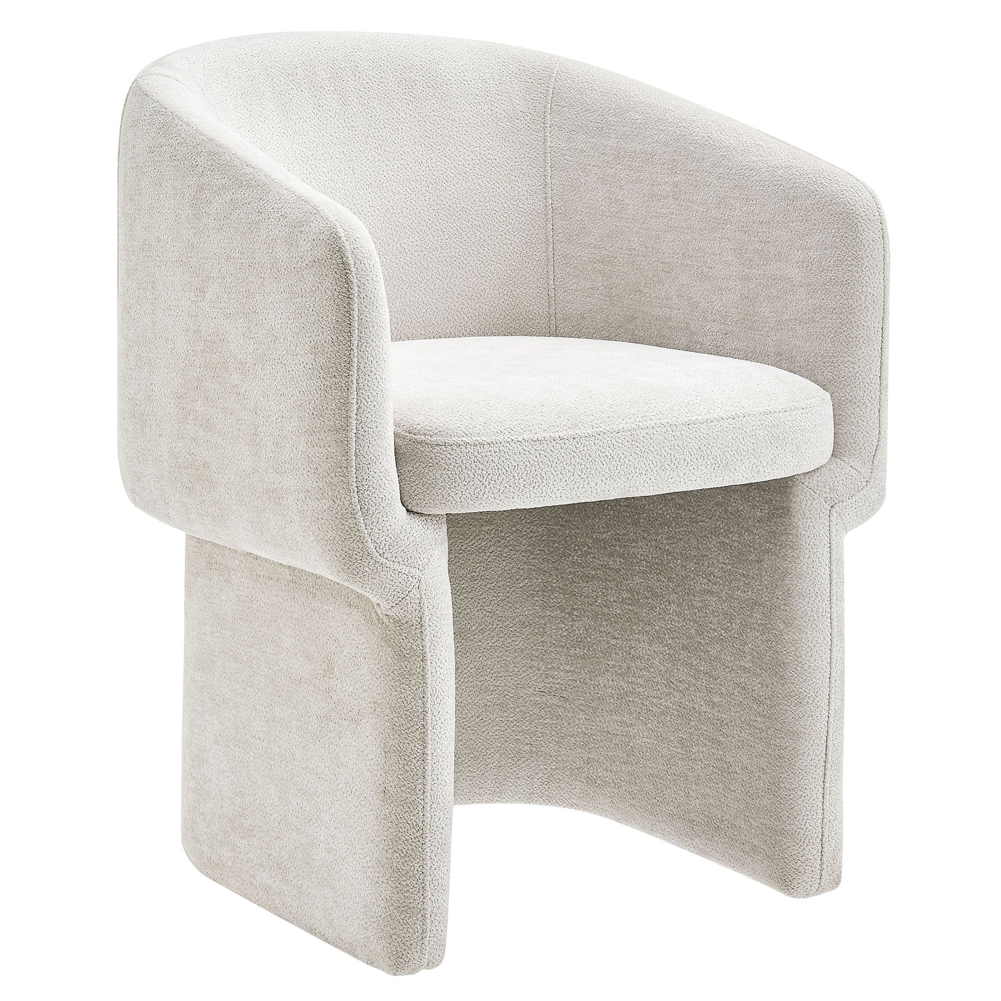 Verity Barrel Back Chenille Dining Armchair by Modway - Best Buy Furniture