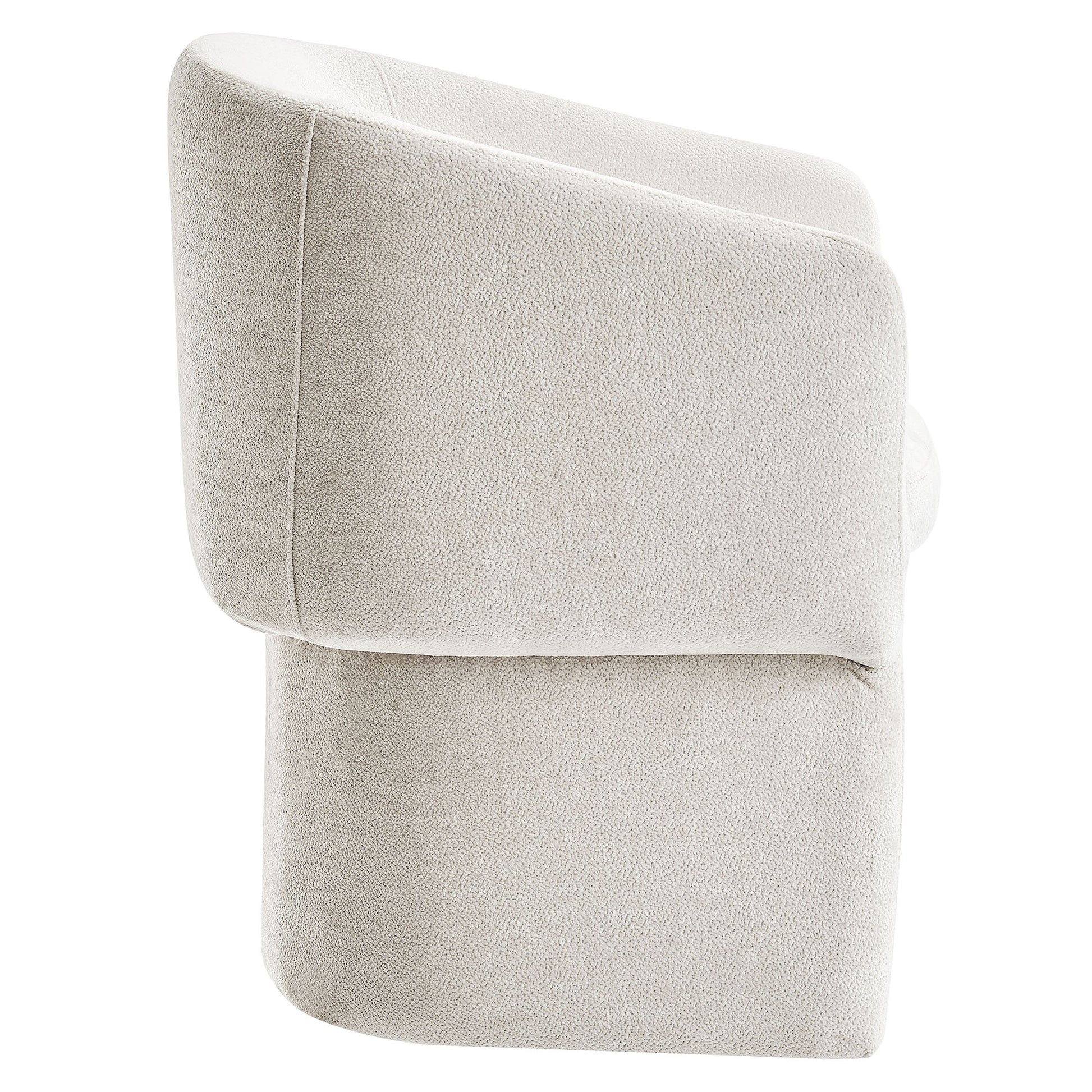 Verity Barrel Back Chenille Dining Armchair by Modway - Best Buy Furniture