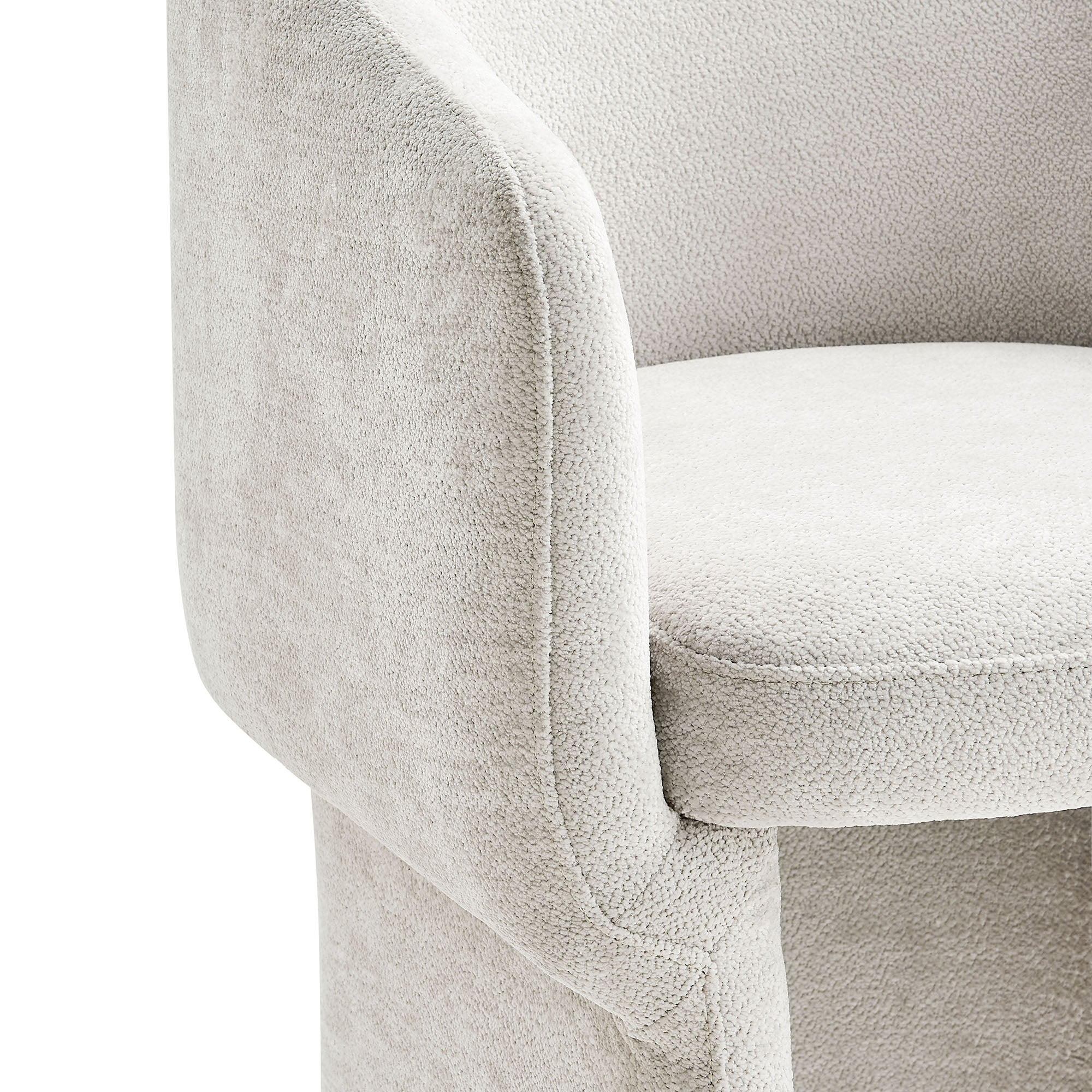 Verity Barrel Back Chenille Dining Armchair by Modway - Best Buy Furniture
