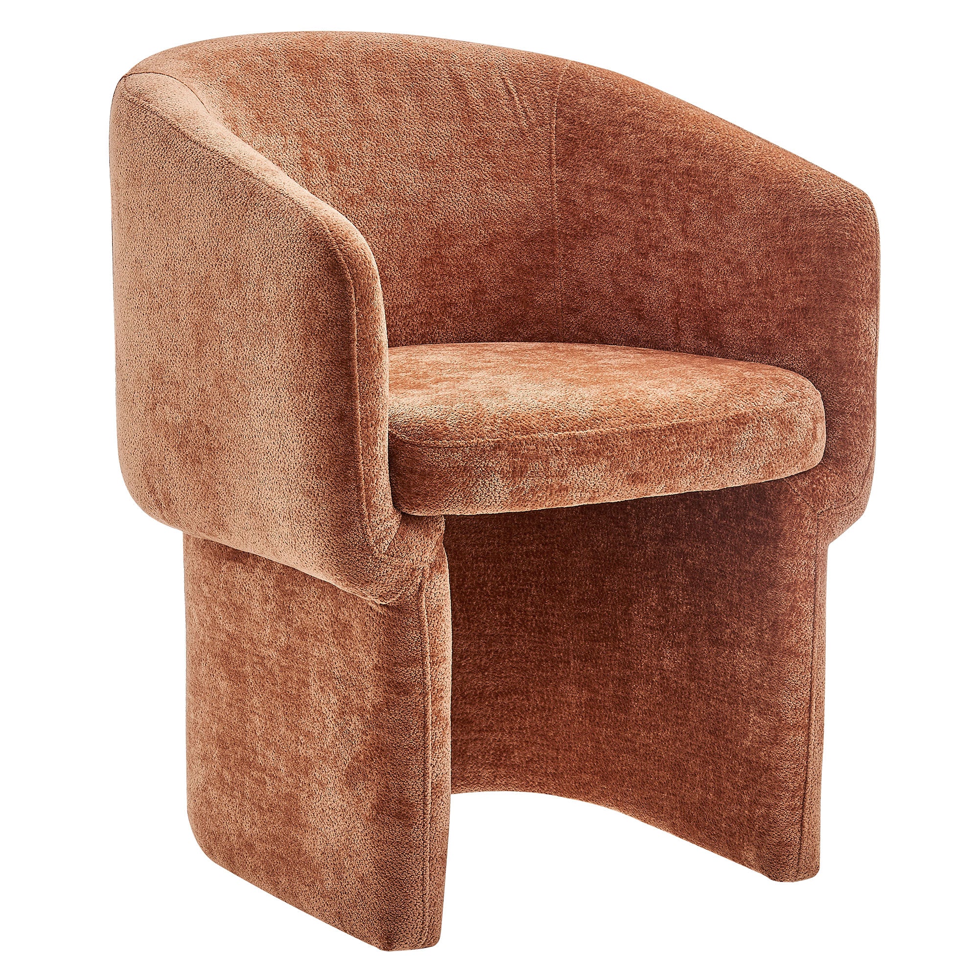Verity Barrel Back Chenille Dining Armchair by Modway - Best Buy Furniture