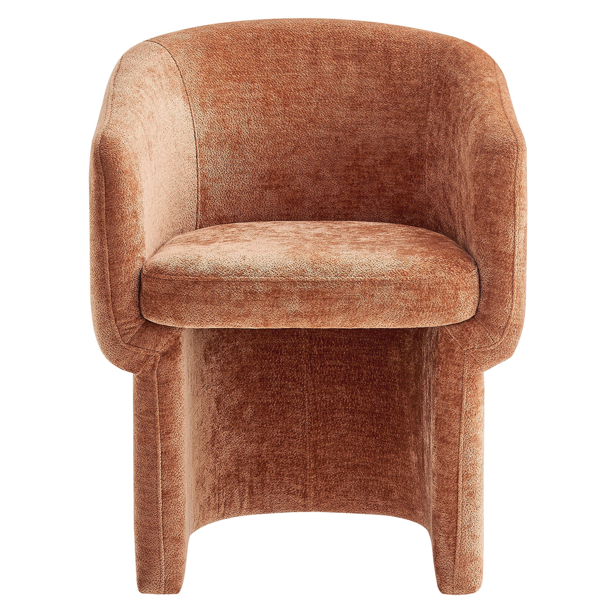 Verity Barrel Back Chenille Dining Armchair by Modway - Best Buy Furniture