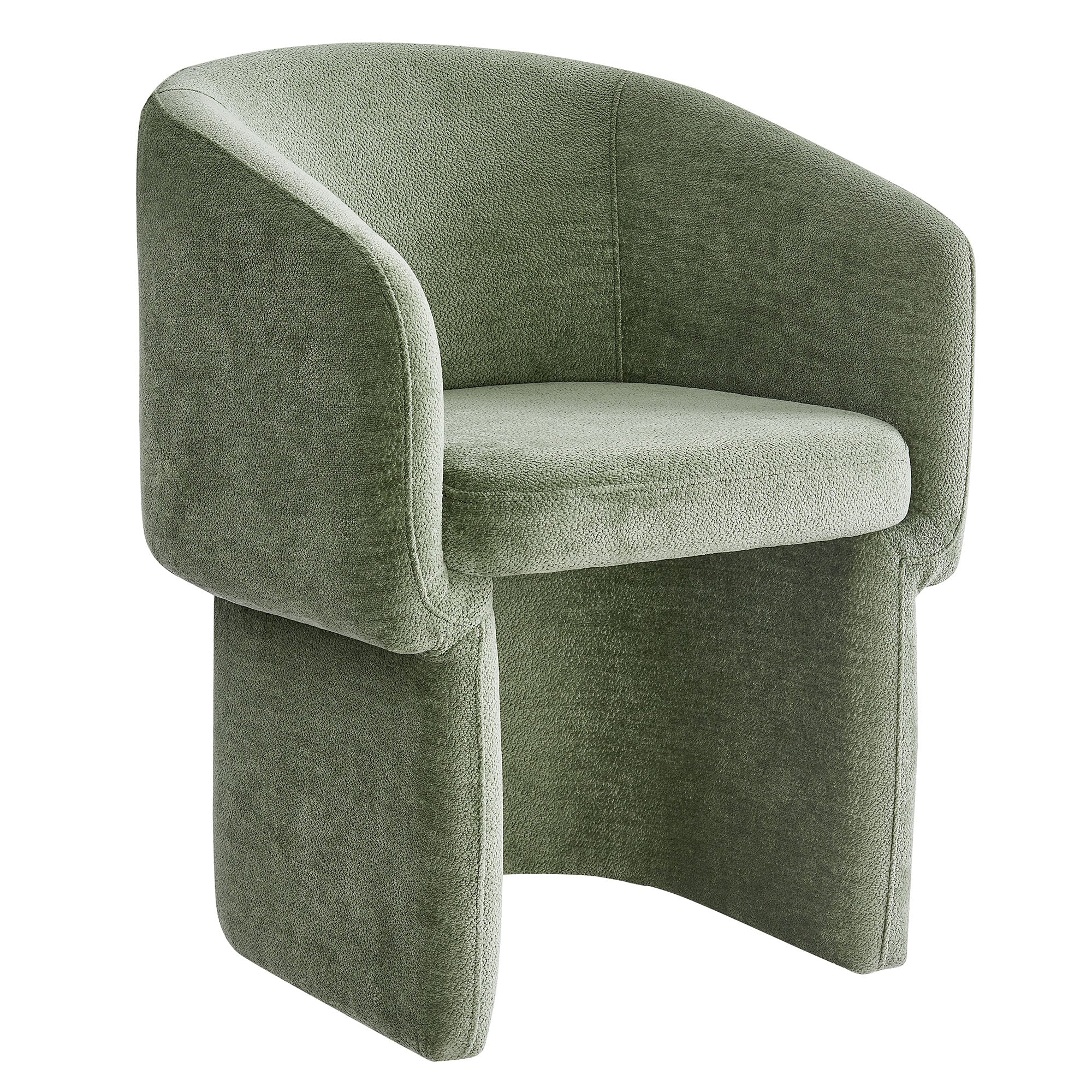 Verity Barrel Back Chenille Dining Armchair by Modway - Best Buy Furniture
