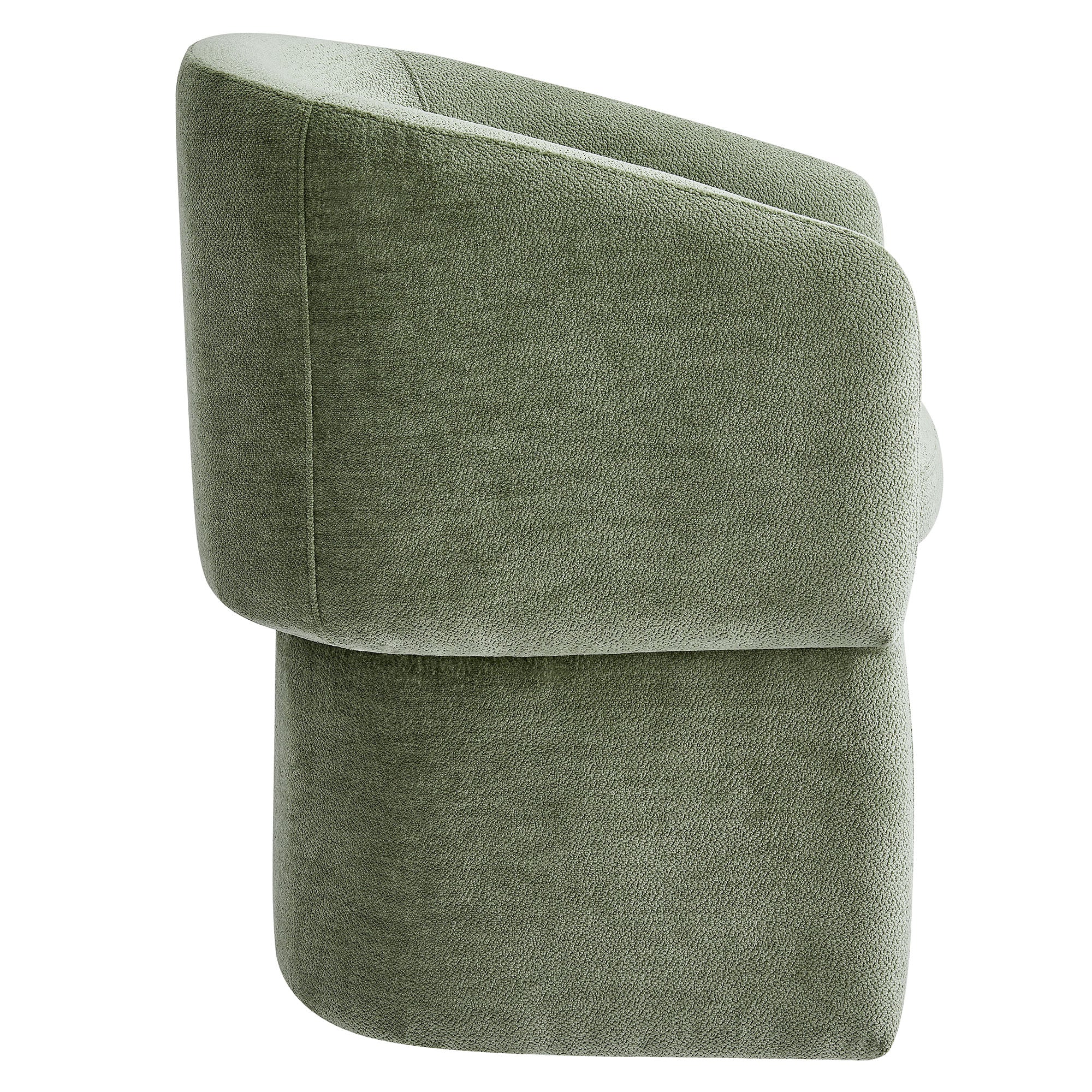 Verity Barrel Back Chenille Dining Armchair by Modway - Best Buy Furniture