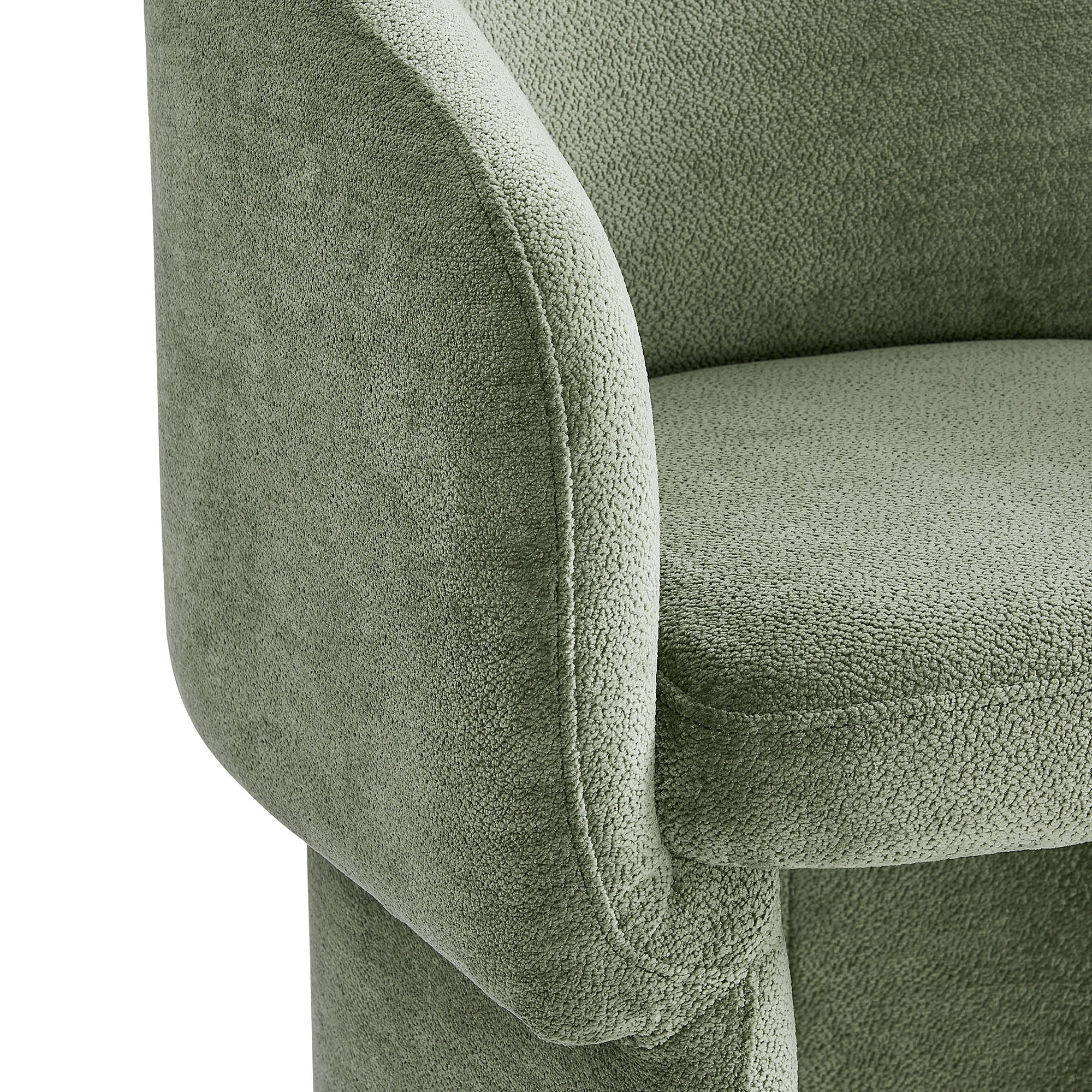 Verity Barrel Back Chenille Dining Armchair by Modway - Best Buy Furniture
