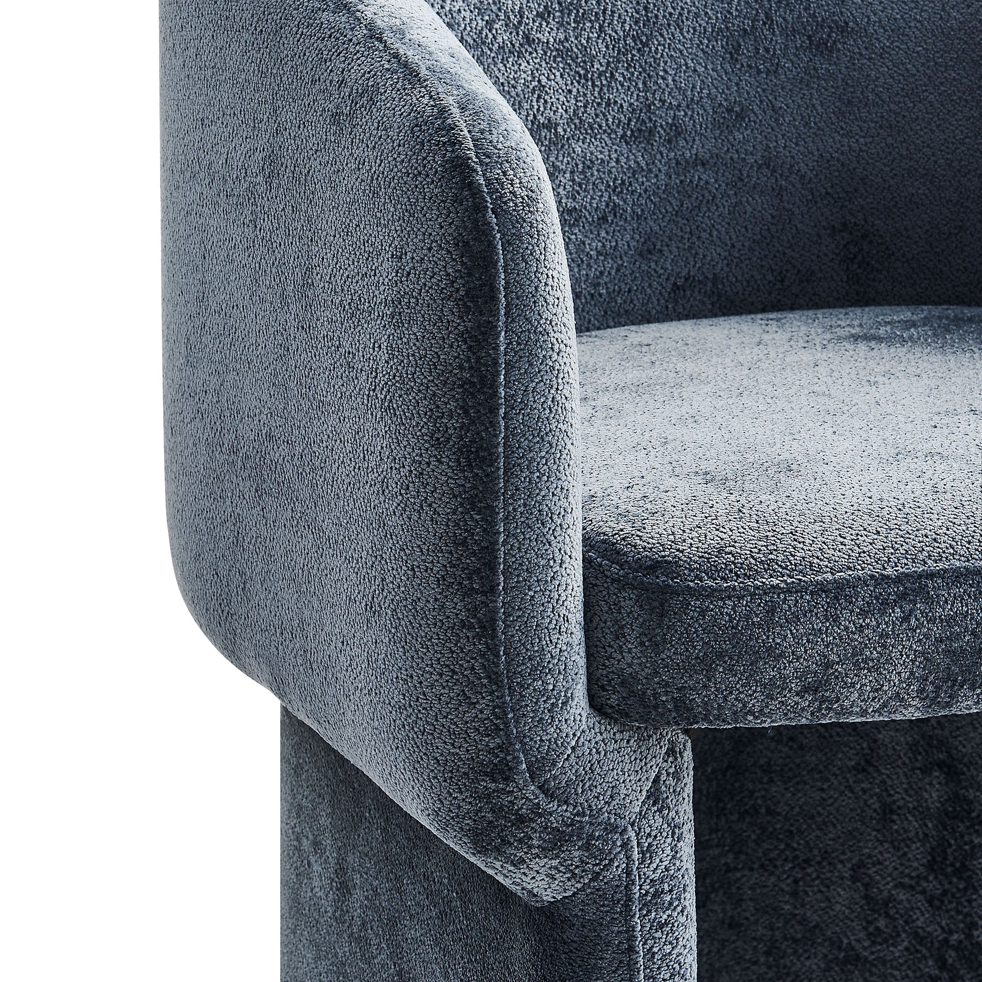 Verity Barrel Back Chenille Dining Armchair by Modway - Best Buy Furniture
