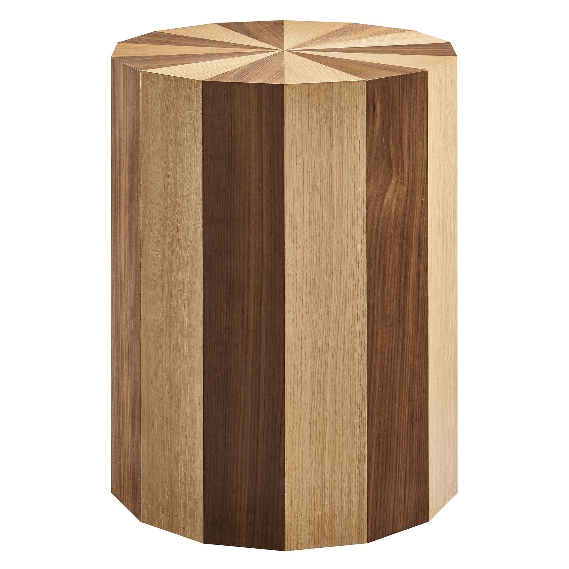 Twirl Two-Toned Wood Veneer Side Table by Modway - Best Buy Furniture