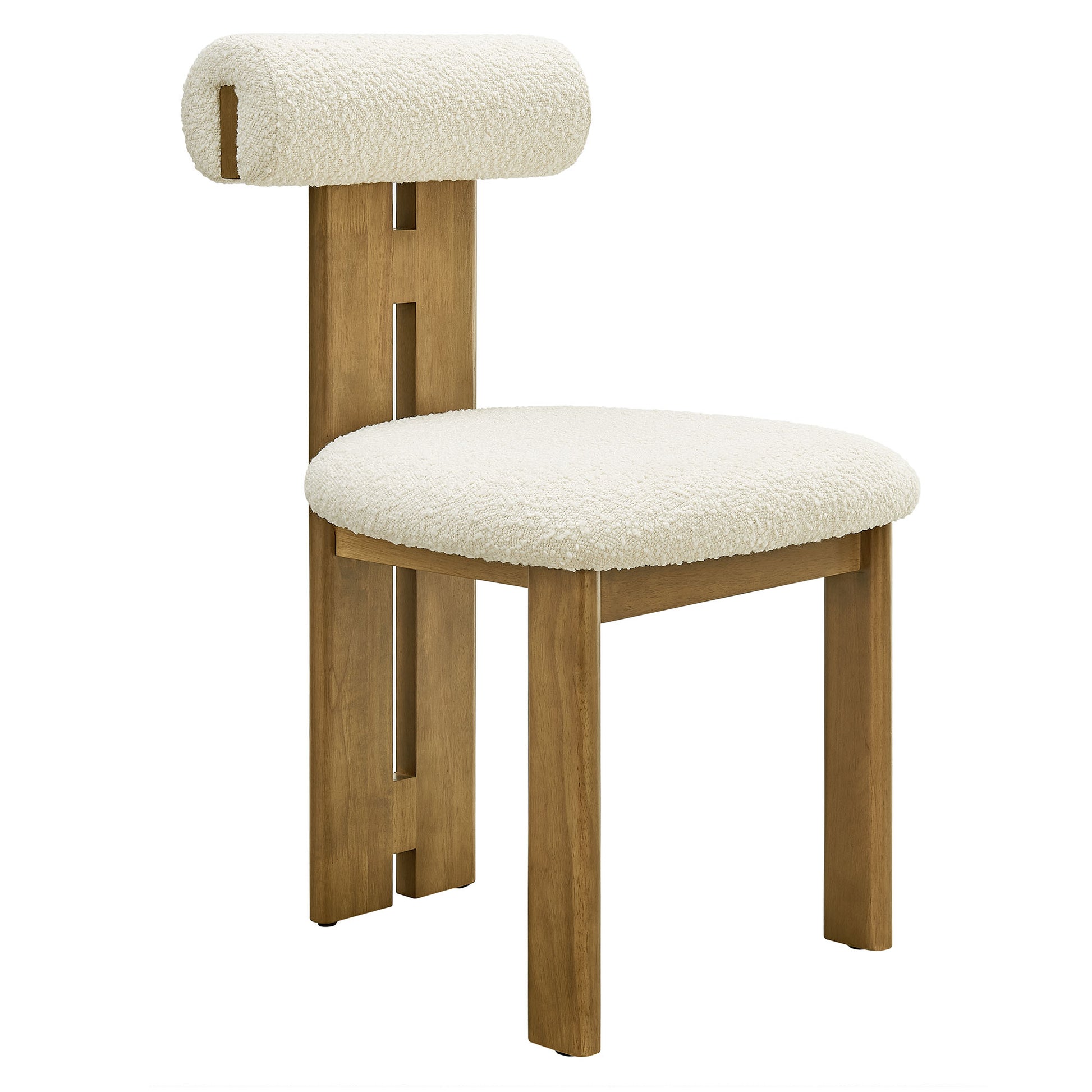 Torian Boucle Fabric Dining Chair Set of 2 by Modway - Best Buy Furniture