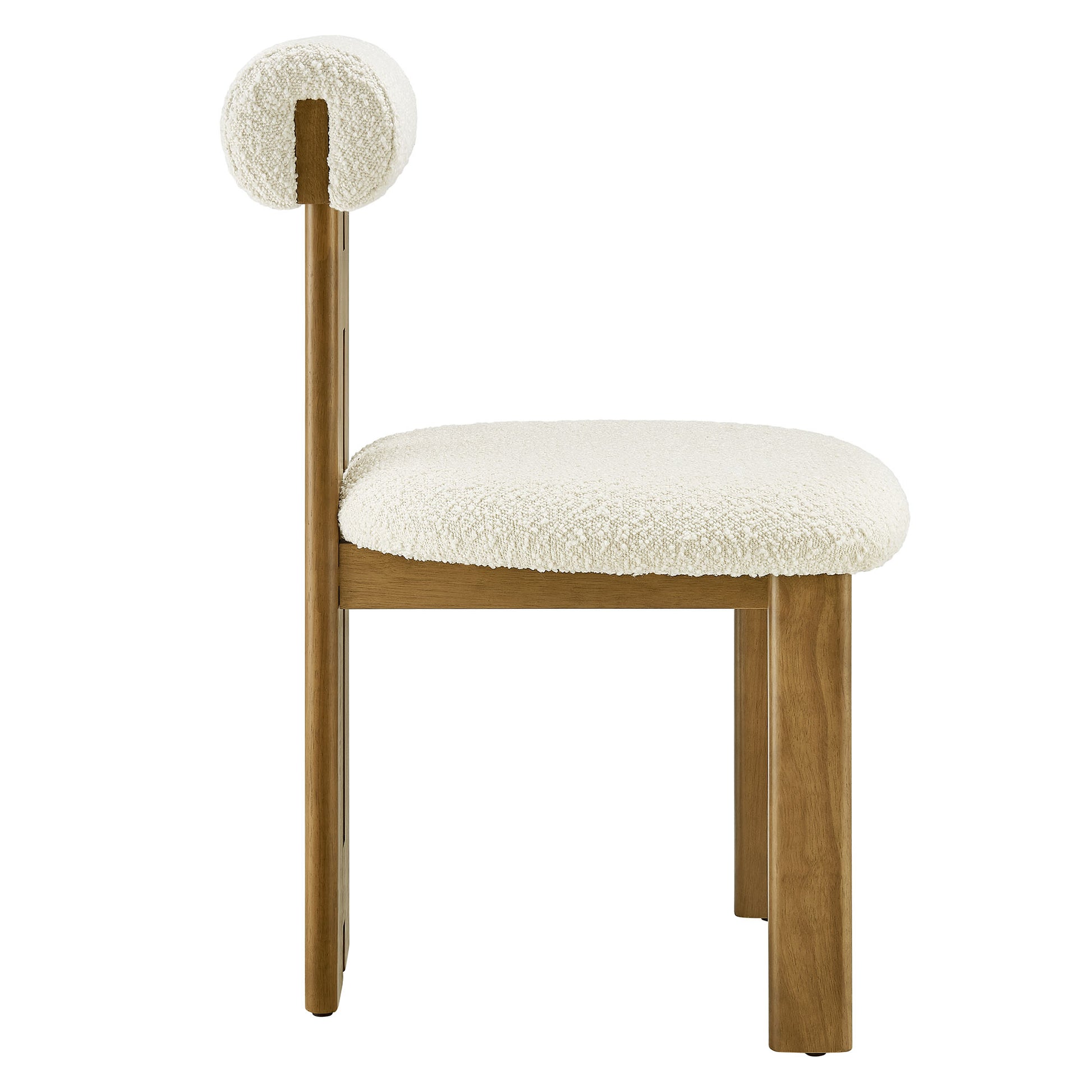 Torian Boucle Fabric Dining Chair Set of 2 by Modway - Best Buy Furniture