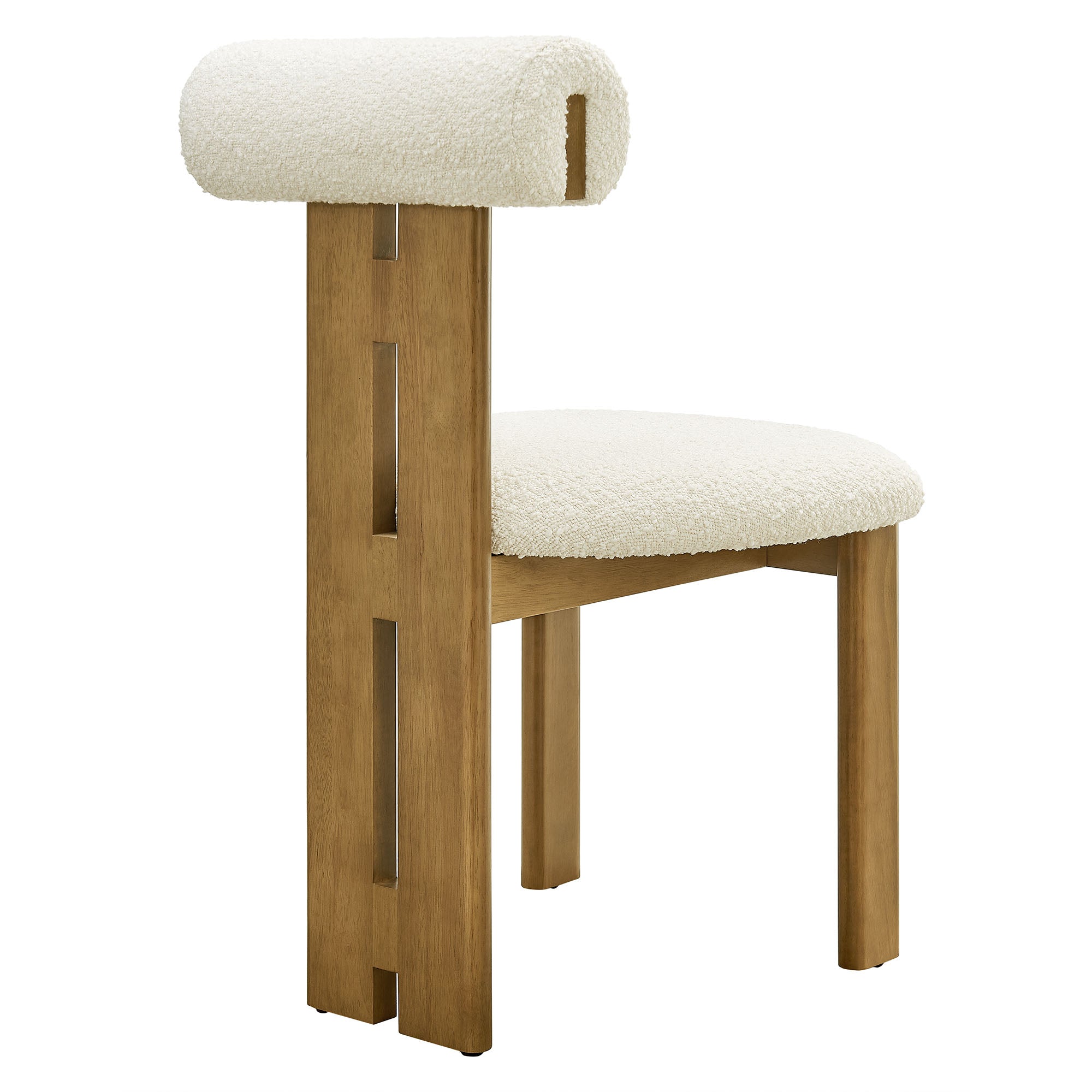 Torian Boucle Fabric Dining Chair Set of 2 by Modway - Best Buy Furniture