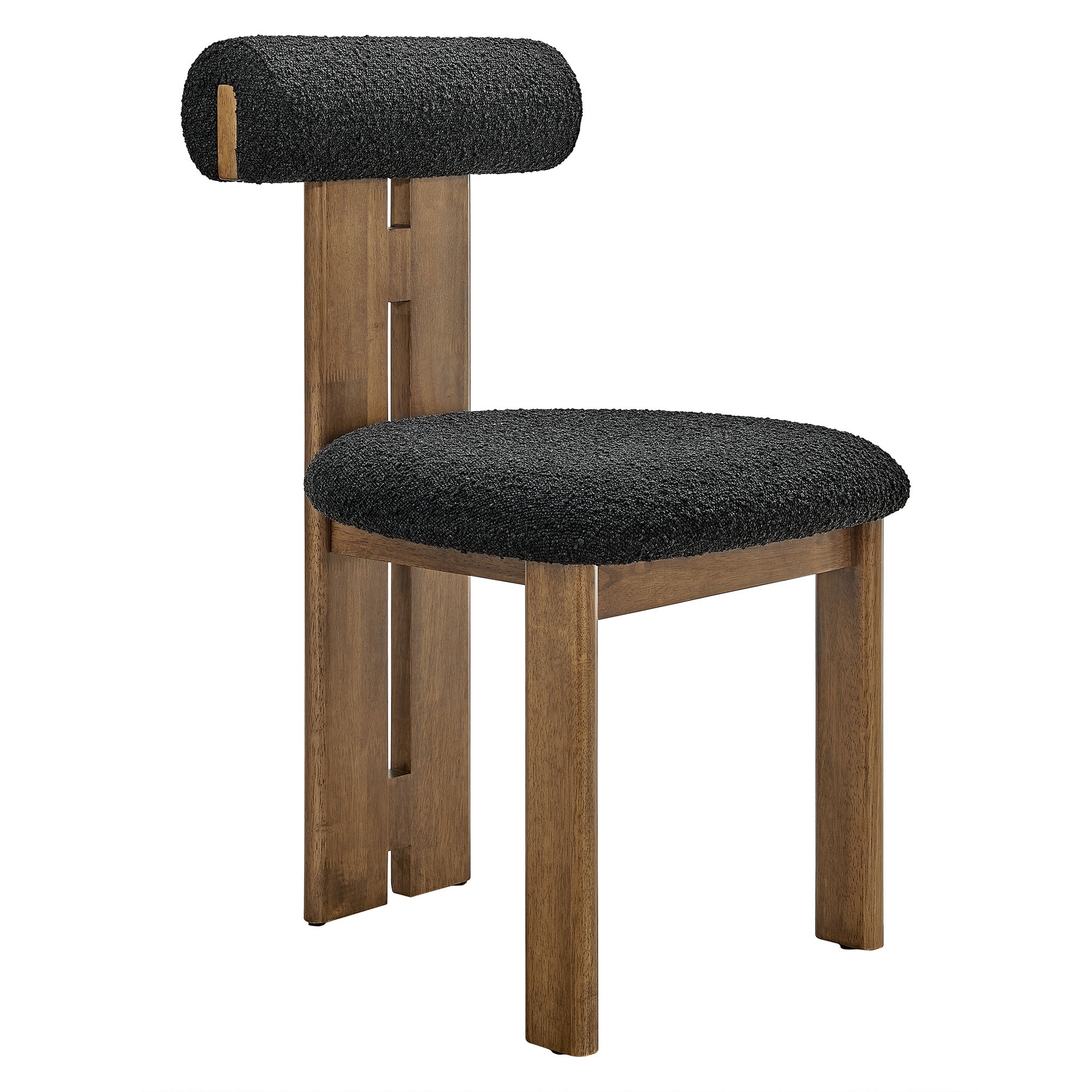 Torian Boucle Fabric Dining Chair Set of 2 by Modway - Best Buy Furniture