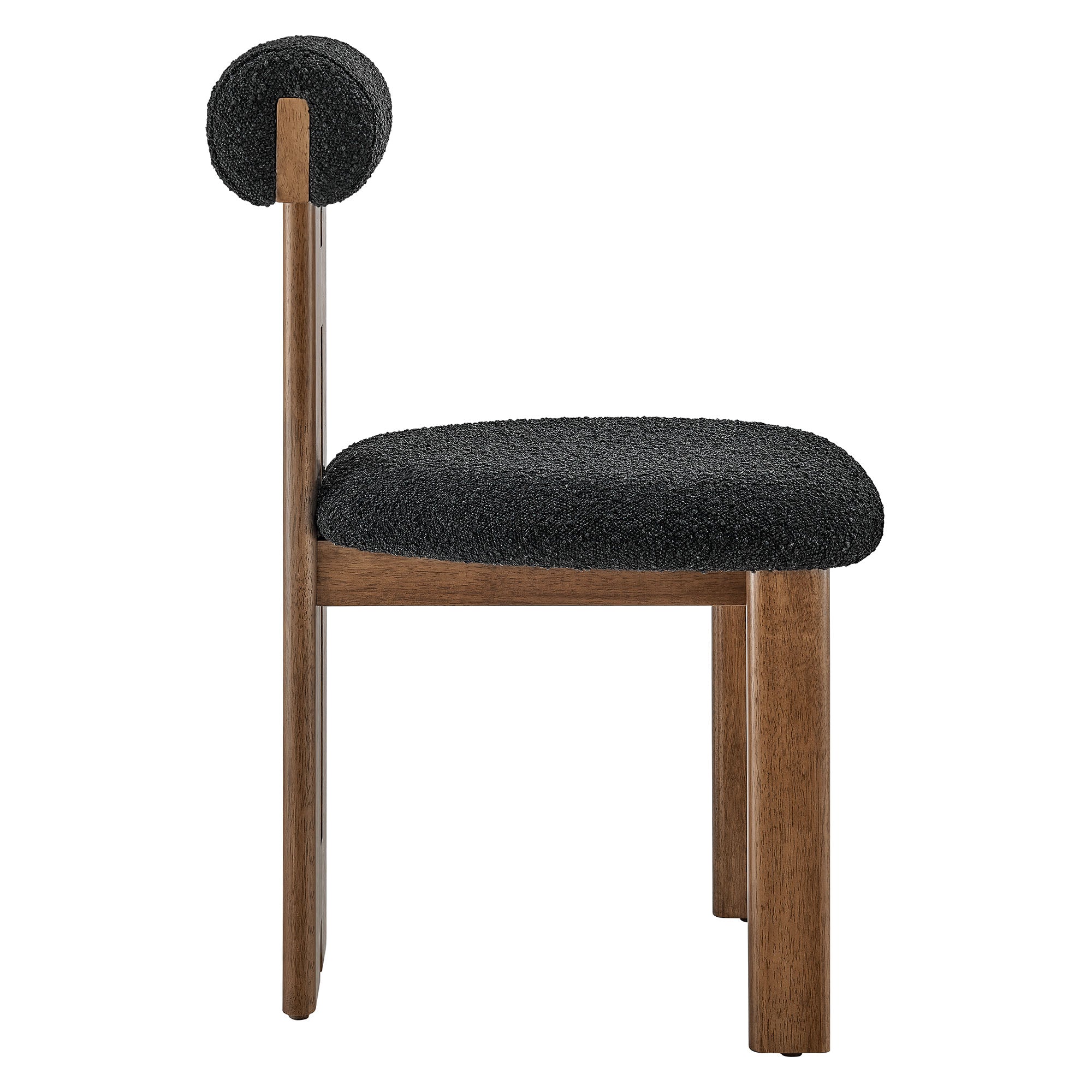 Torian Boucle Fabric Dining Chair Set of 2 by Modway - Best Buy Furniture