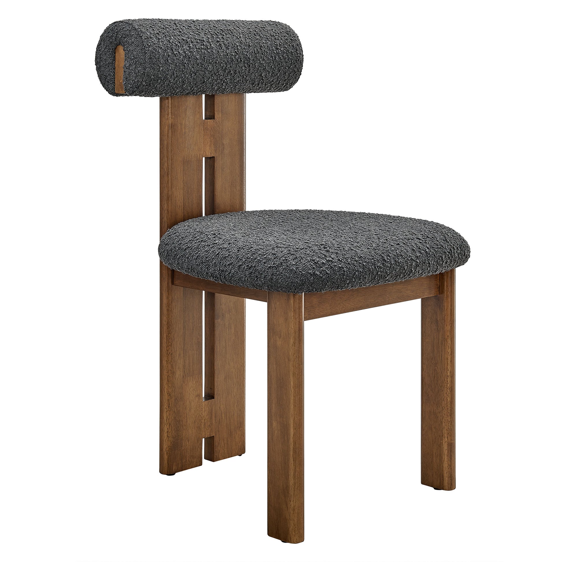 Torian Boucle Fabric Dining Chair Set of 2 by Modway - Best Buy Furniture