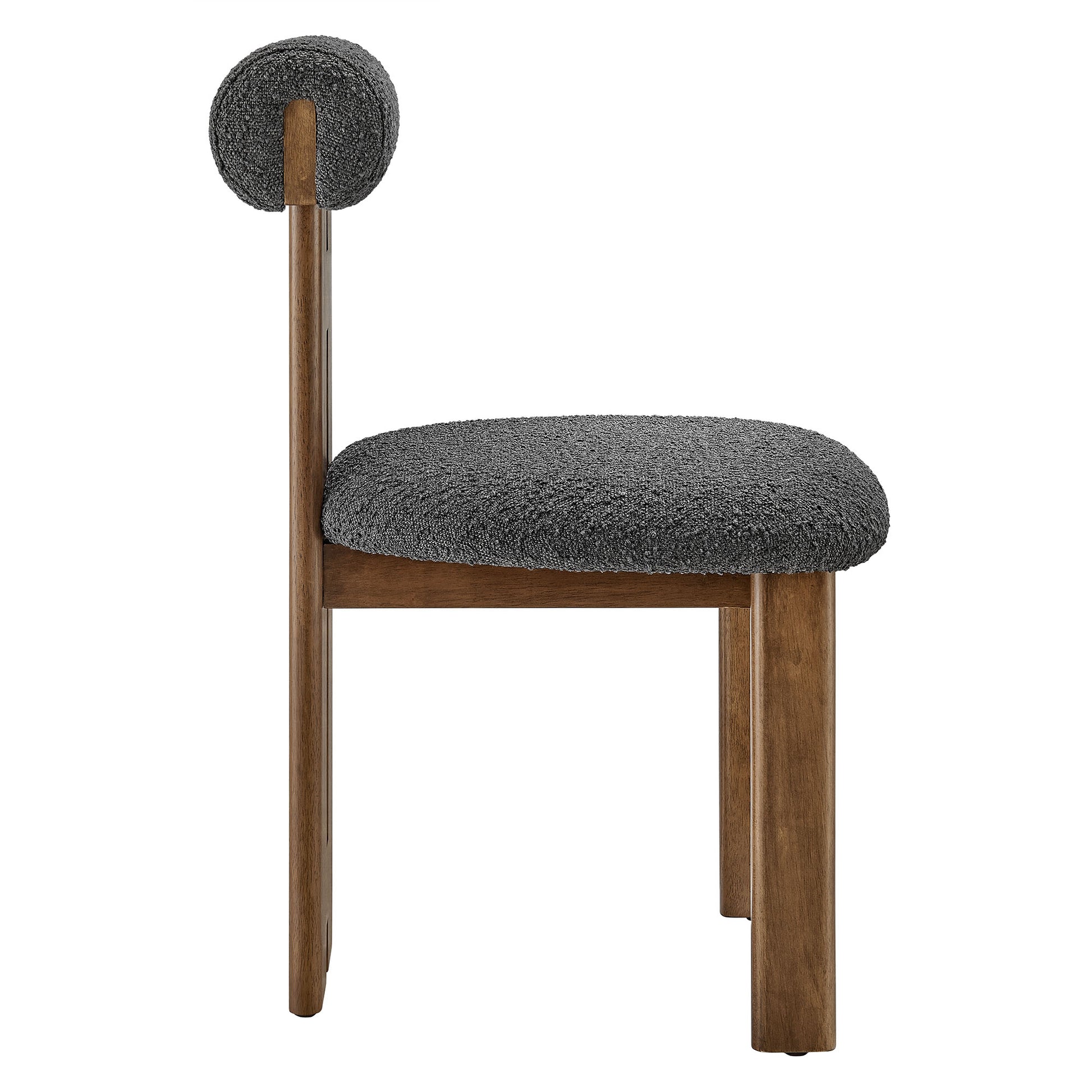 Torian Boucle Fabric Dining Chair Set of 2 by Modway - Best Buy Furniture