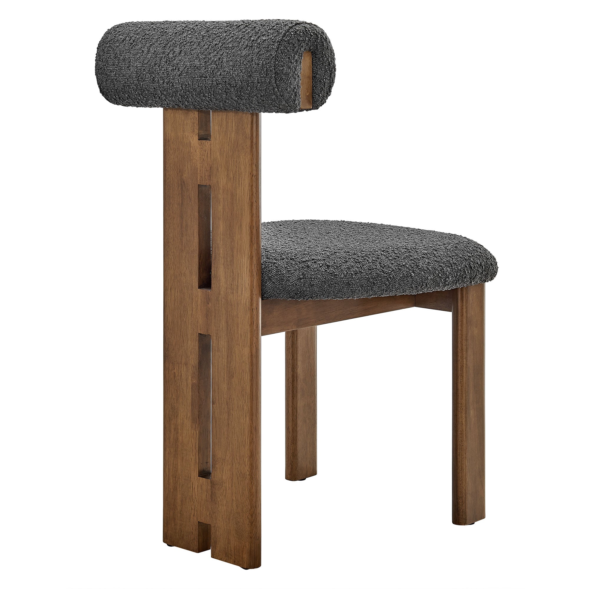 Torian Boucle Fabric Dining Chair Set of 2 by Modway - Best Buy Furniture