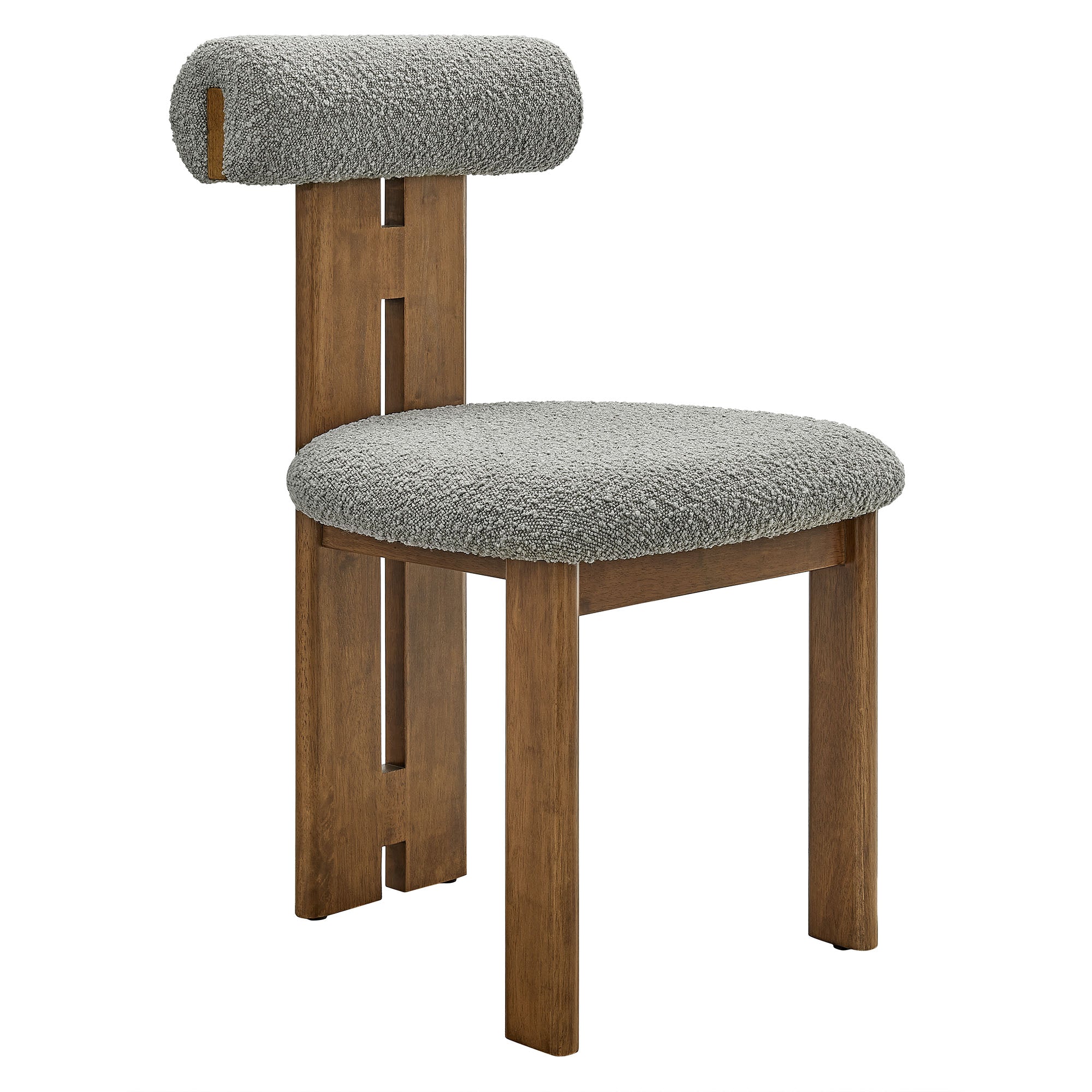 Torian Boucle Fabric Dining Chair Set of 2 by Modway - Best Buy Furniture