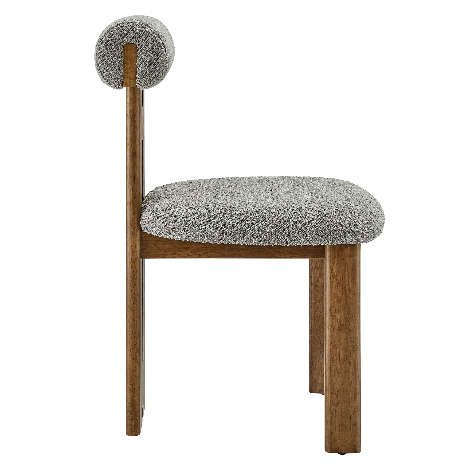 Torian Boucle Fabric Dining Chair Set of 2 by Modway - Best Buy Furniture