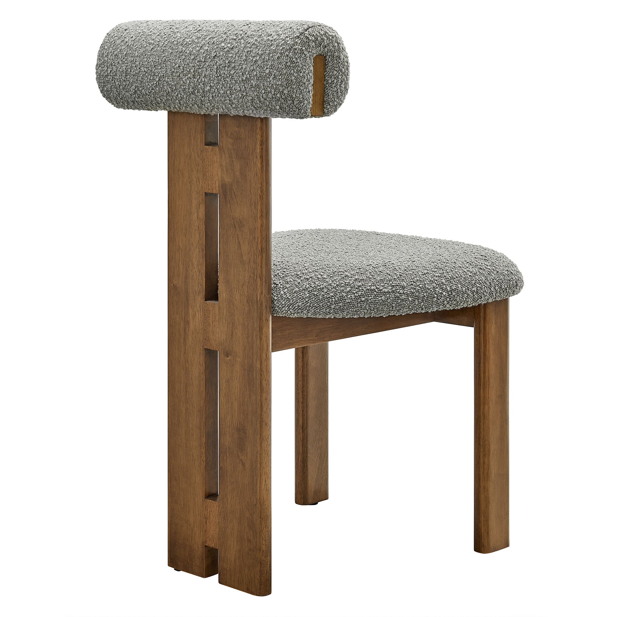 Torian Boucle Fabric Dining Chair Set of 2 by Modway - Best Buy Furniture
