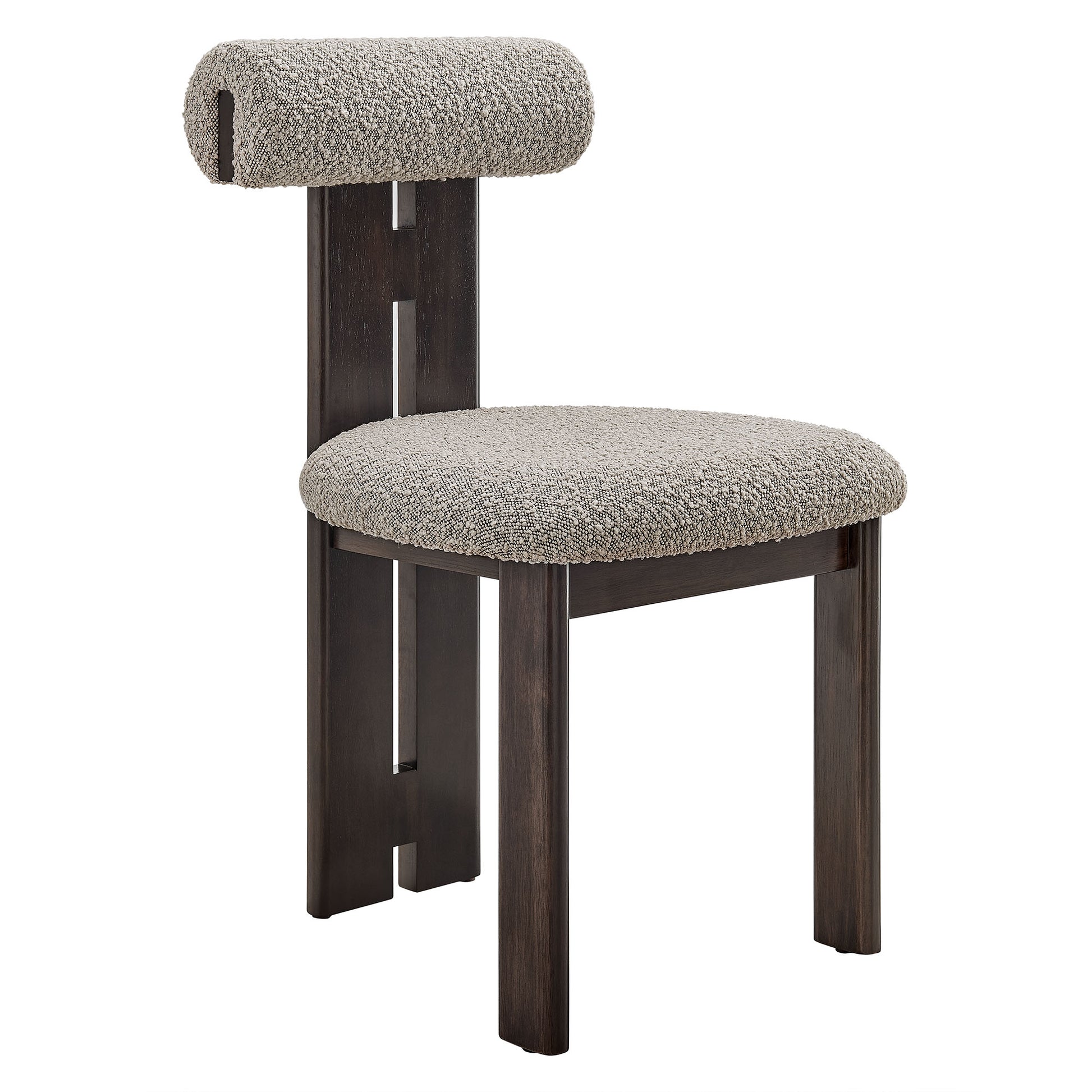 Torian Boucle Fabric Dining Chair Set of 2 by Modway - Best Buy Furniture