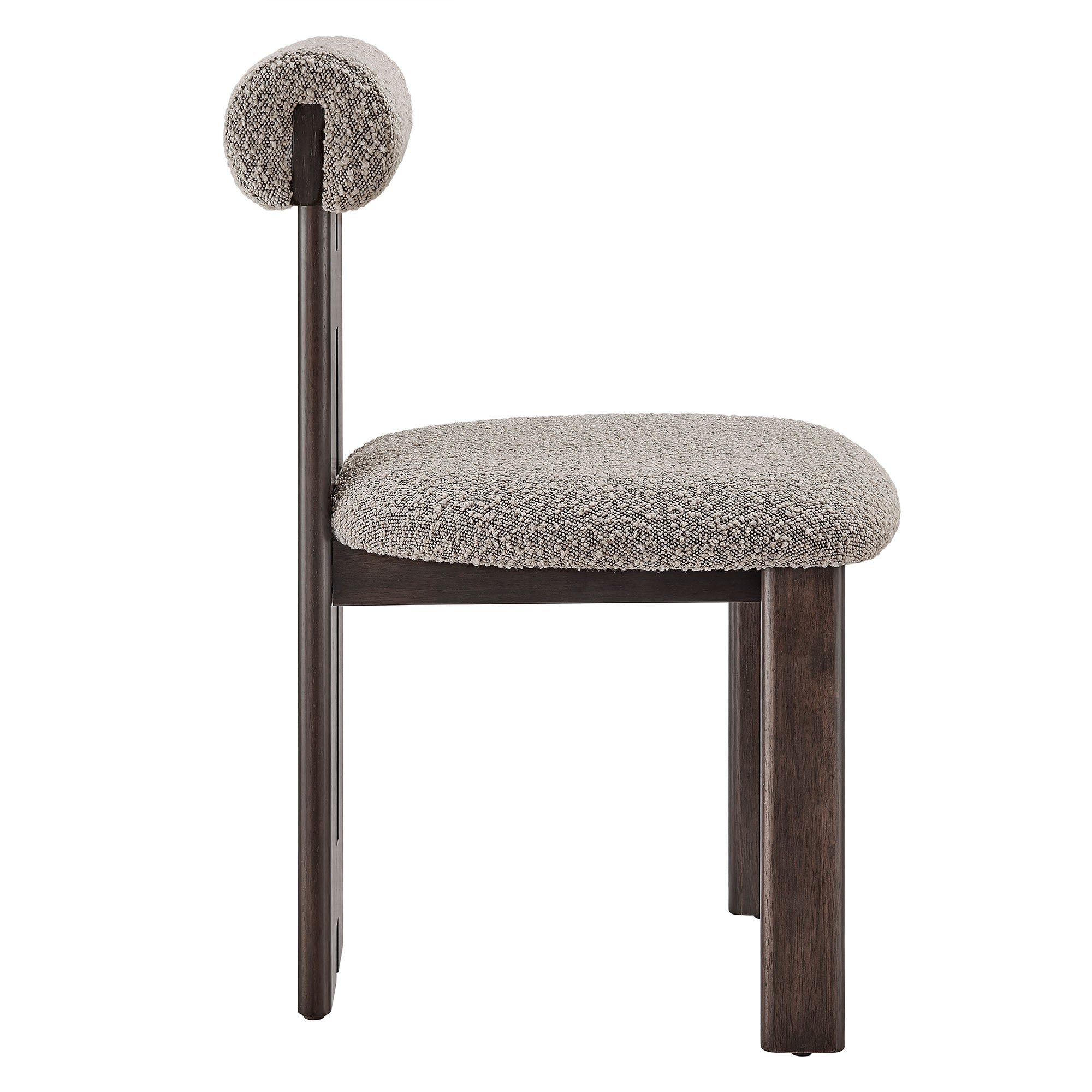 Torian Boucle Fabric Dining Chair Set of 2 by Modway - Best Buy Furniture