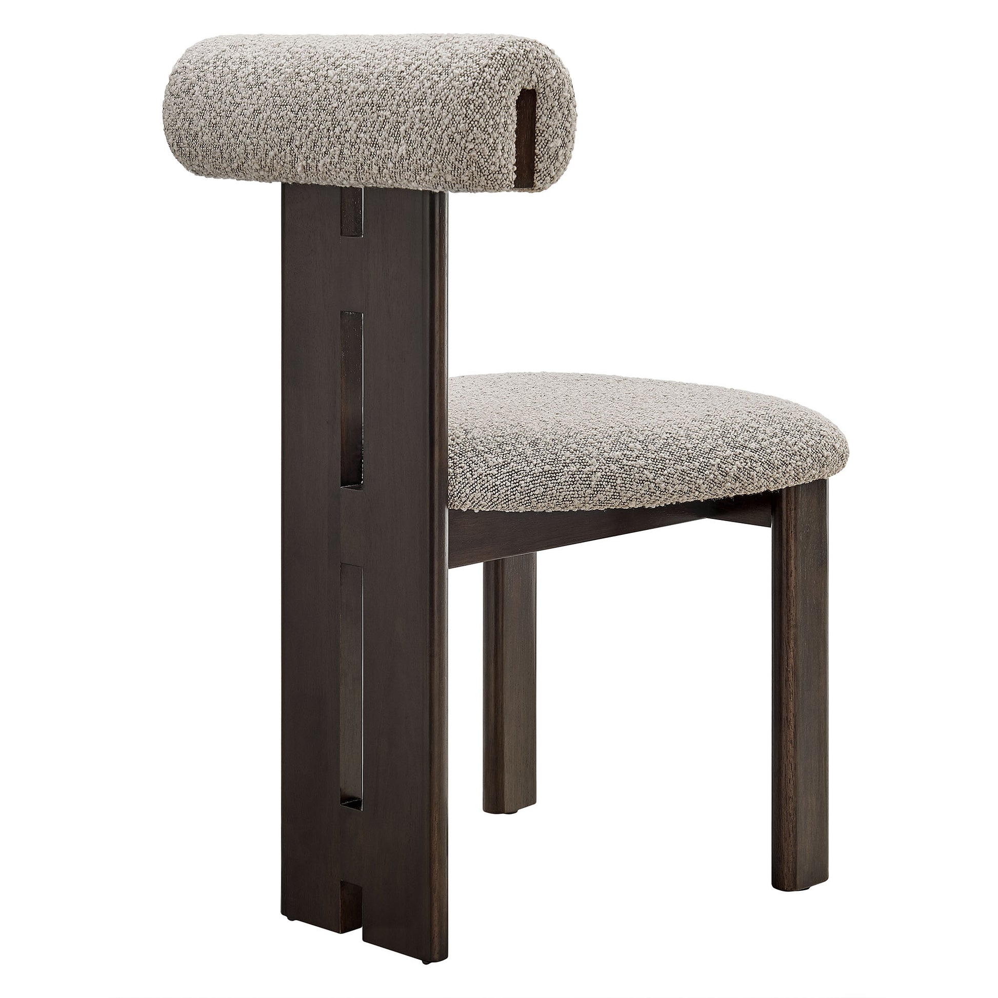 Torian Boucle Fabric Dining Chair Set of 2 by Modway - Best Buy Furniture