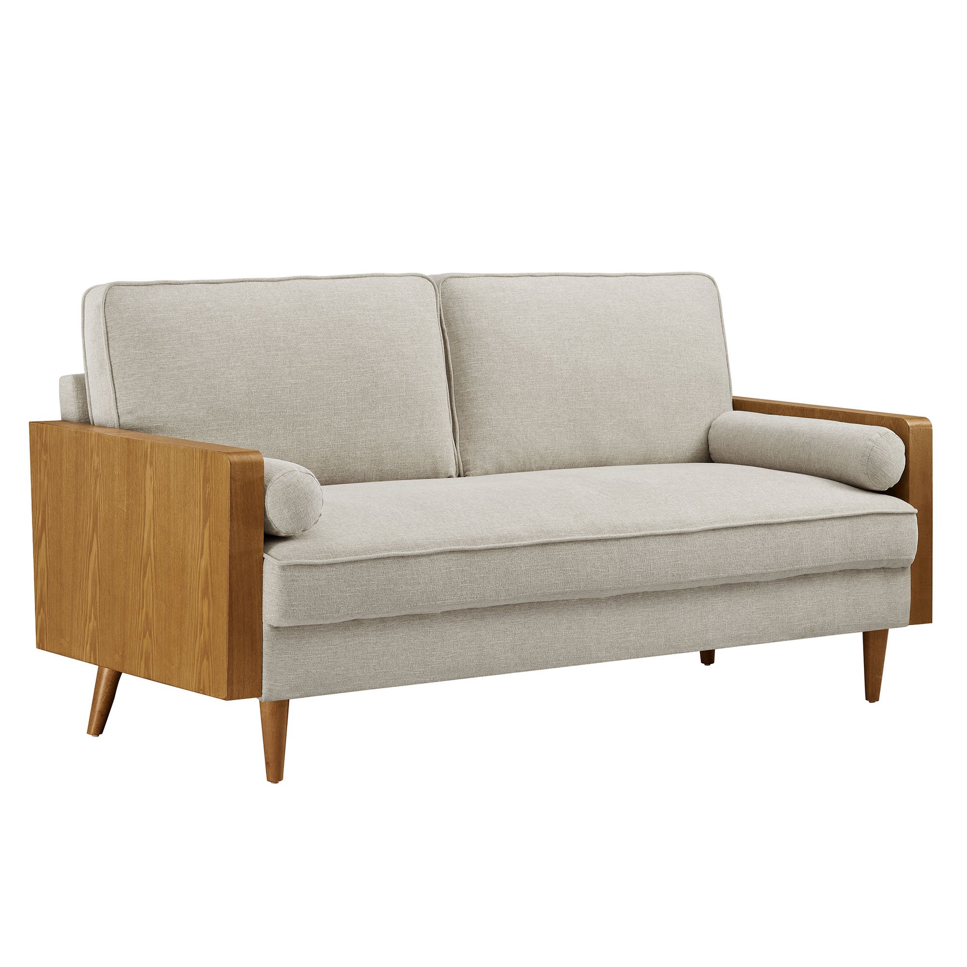 Kellan Heathered Fabric Upholstered Sofa by Modway - Best Buy Furniture