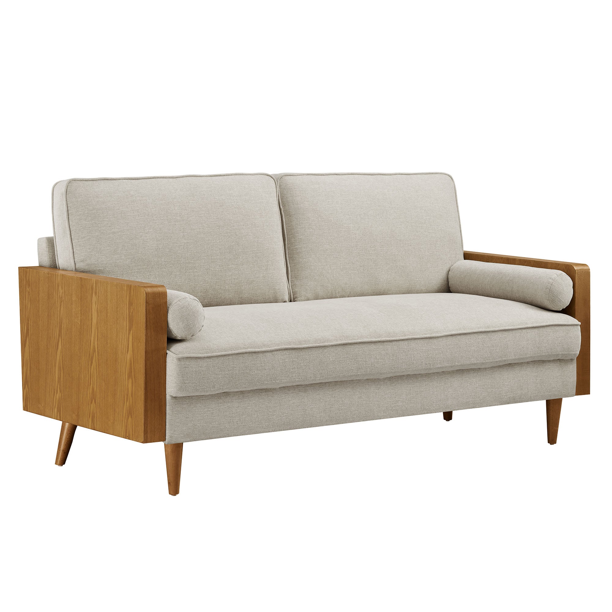 Kellan Heathered Fabric Upholstered Sofa by Modway - Best Buy Furniture
