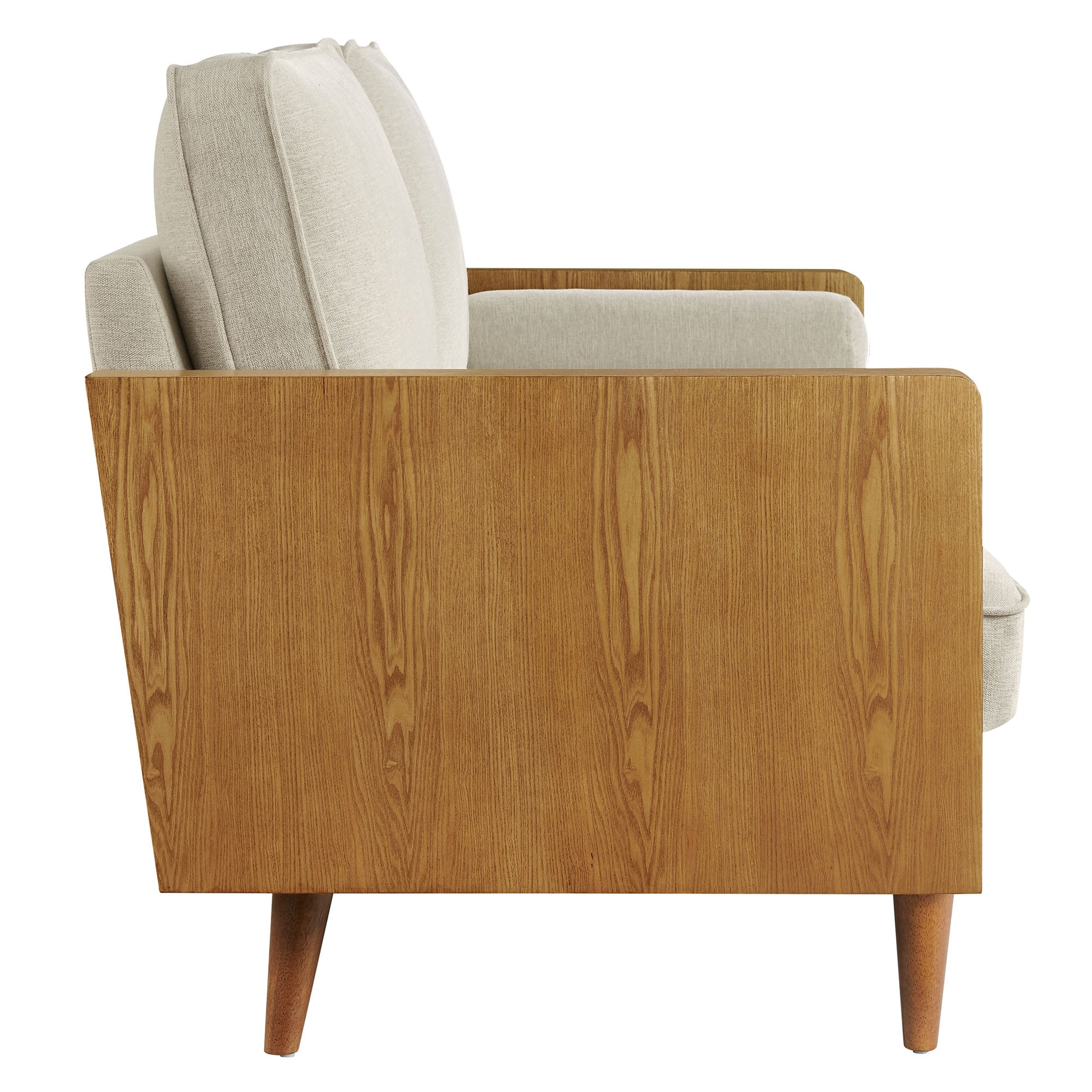 Kellan Heathered Fabric Upholstered Sofa by Modway - Best Buy Furniture