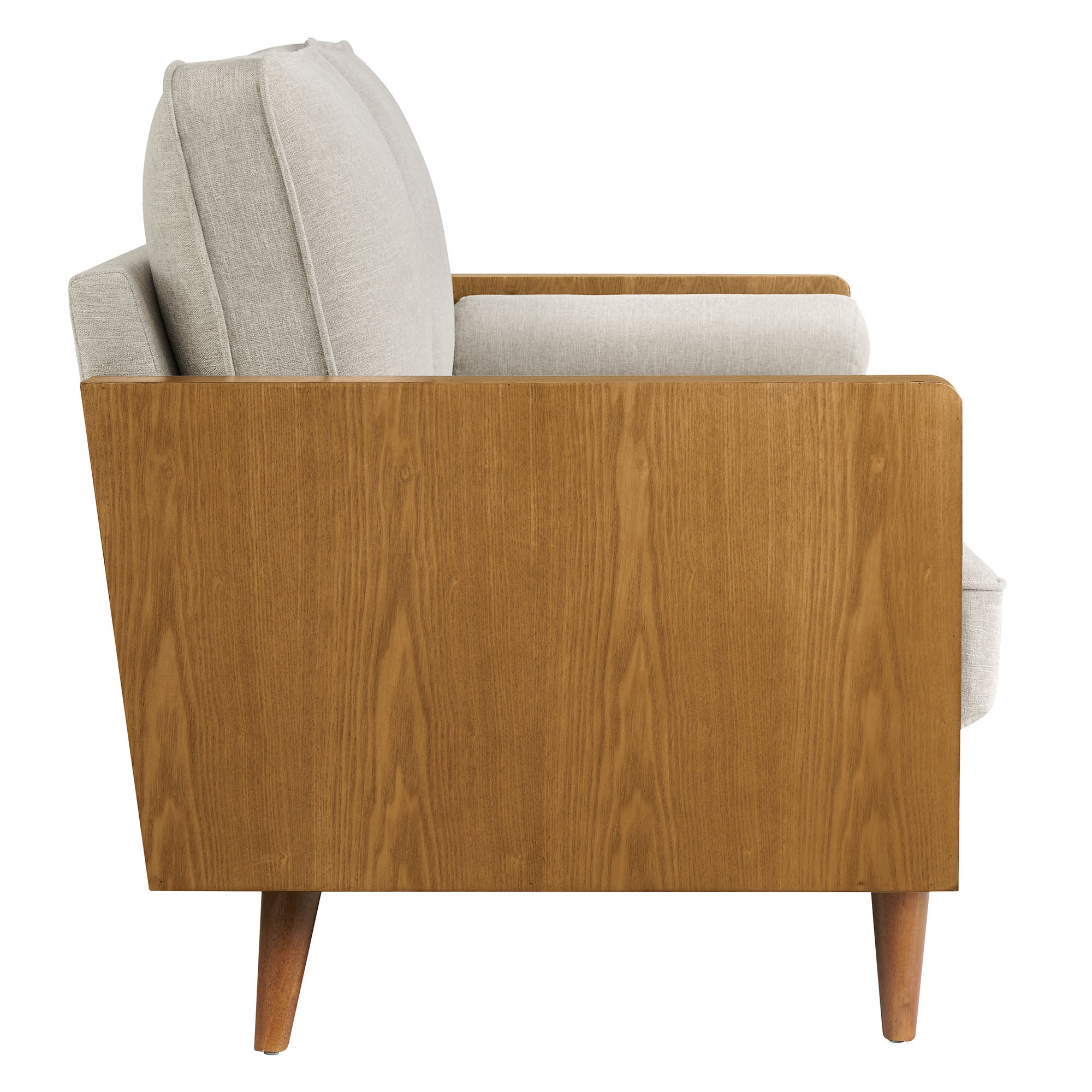 Kellan Heathered Weave Fabric Loveseat by Modway - Best Buy Furniture
