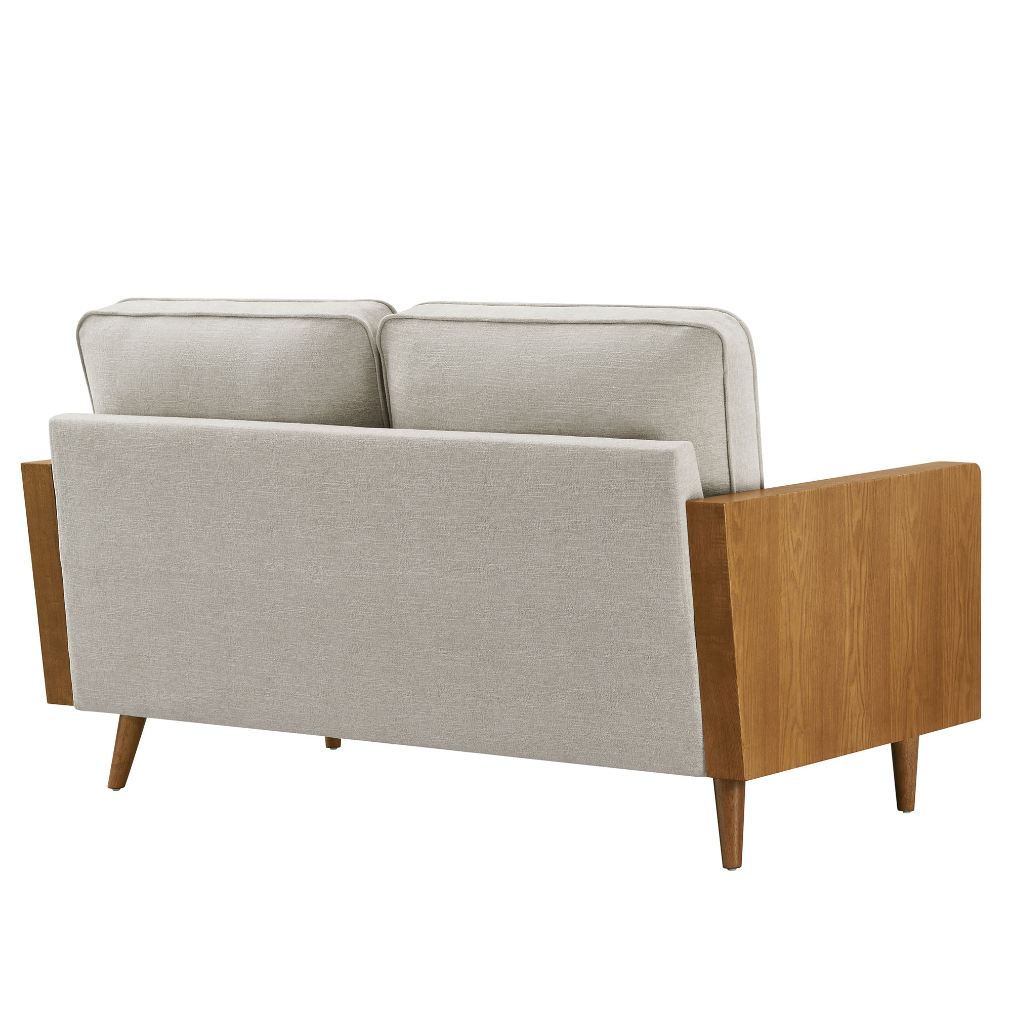 Kellan Heathered Weave Fabric Loveseat by Modway - Best Buy Furniture