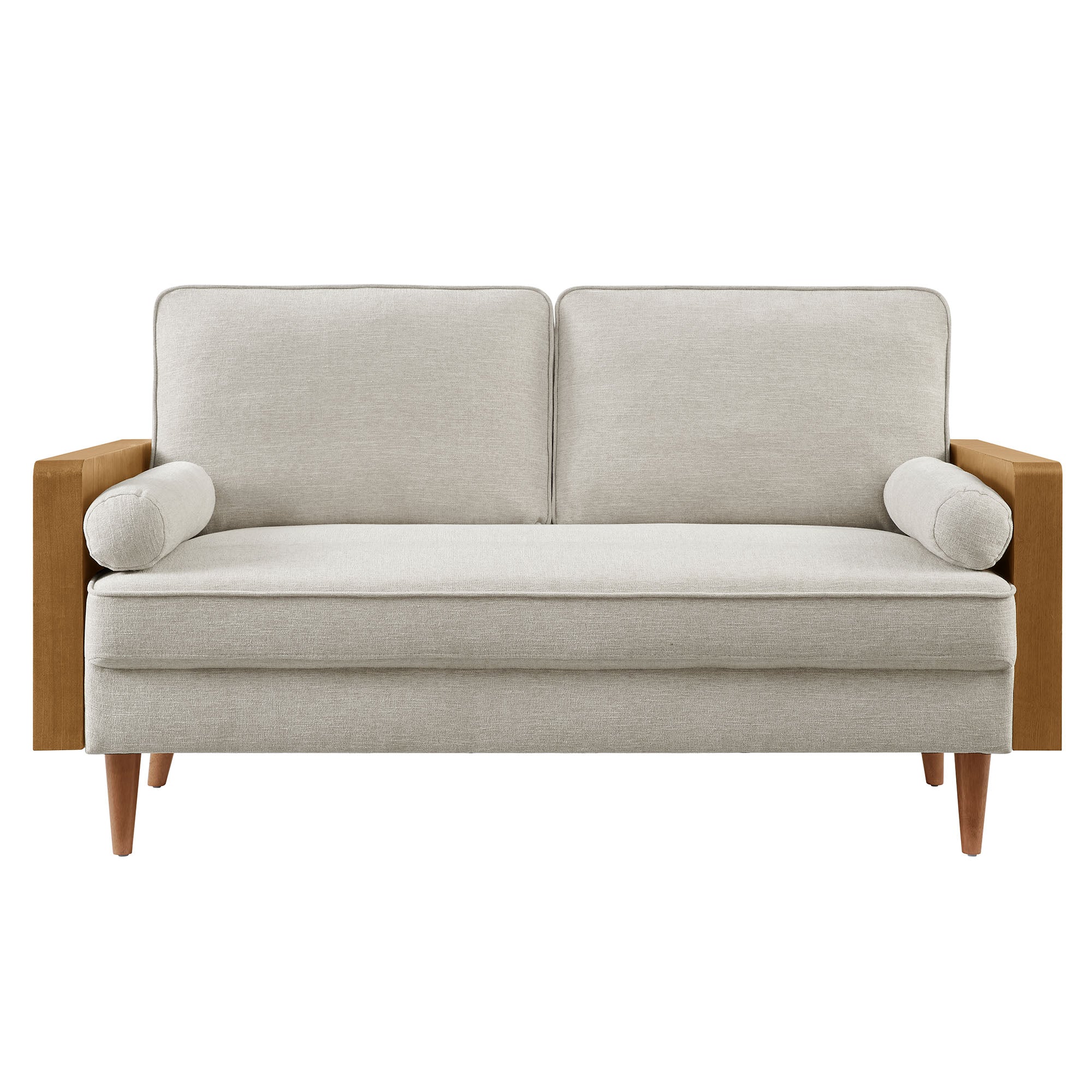 Kellan Heathered Weave Fabric Loveseat by Modway - Best Buy Furniture