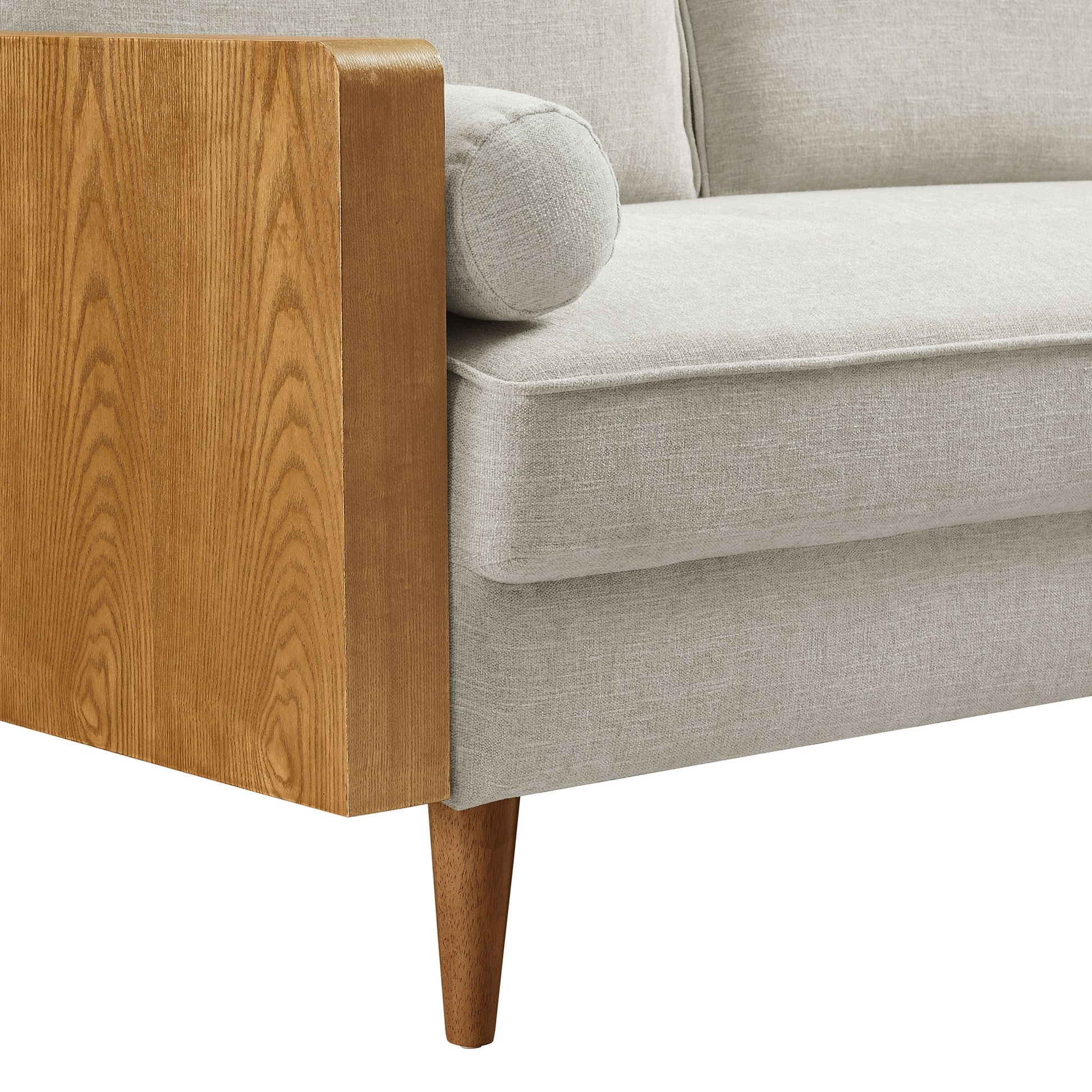 Kellan Heathered Weave Fabric Loveseat by Modway - Best Buy Furniture