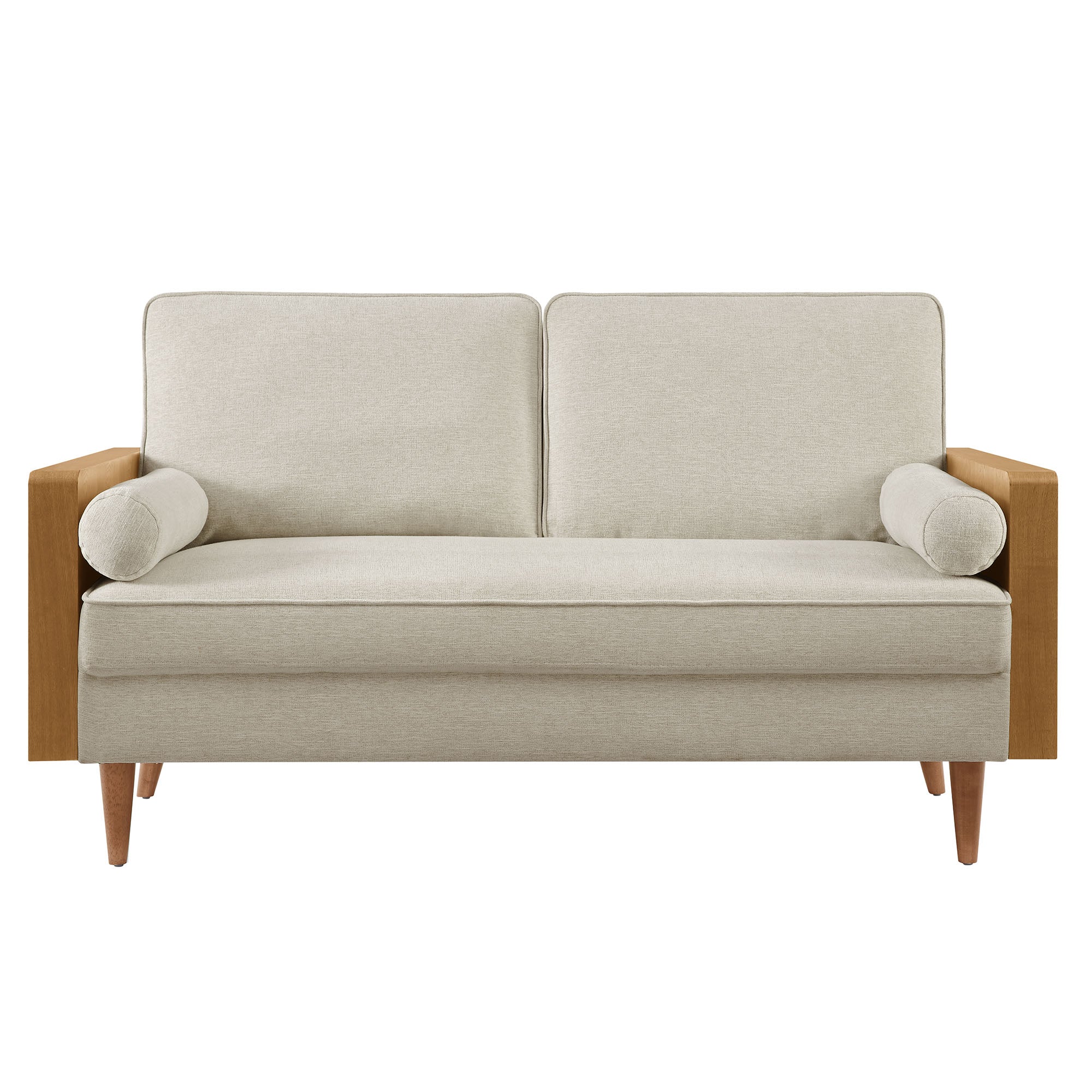 Kellan Heathered Weave Fabric Loveseat by Modway - Best Buy Furniture