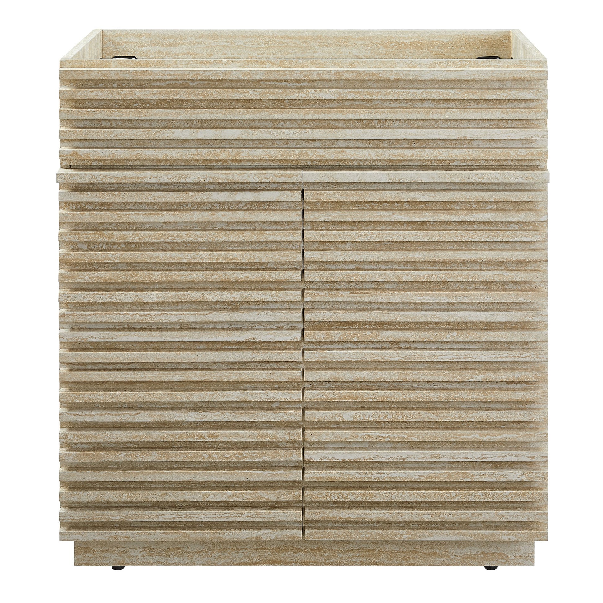 Render 30" Faux Travertine Bathroom Vanity Cabinet (Sink Not Included) by Modway - Best Buy Furniture