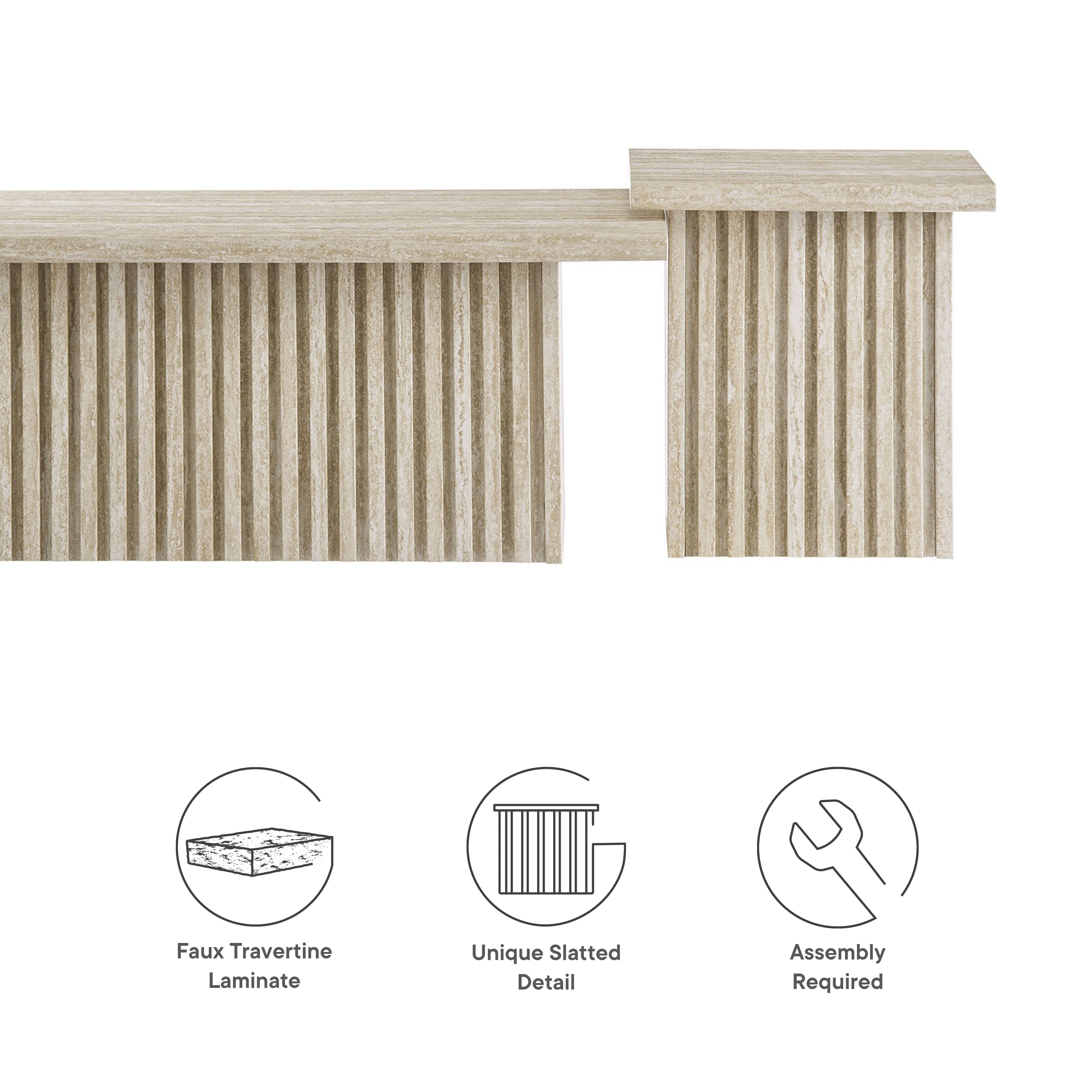 Render Nesting Coffee Tables Set of 2 by Modway - Best Buy Furniture