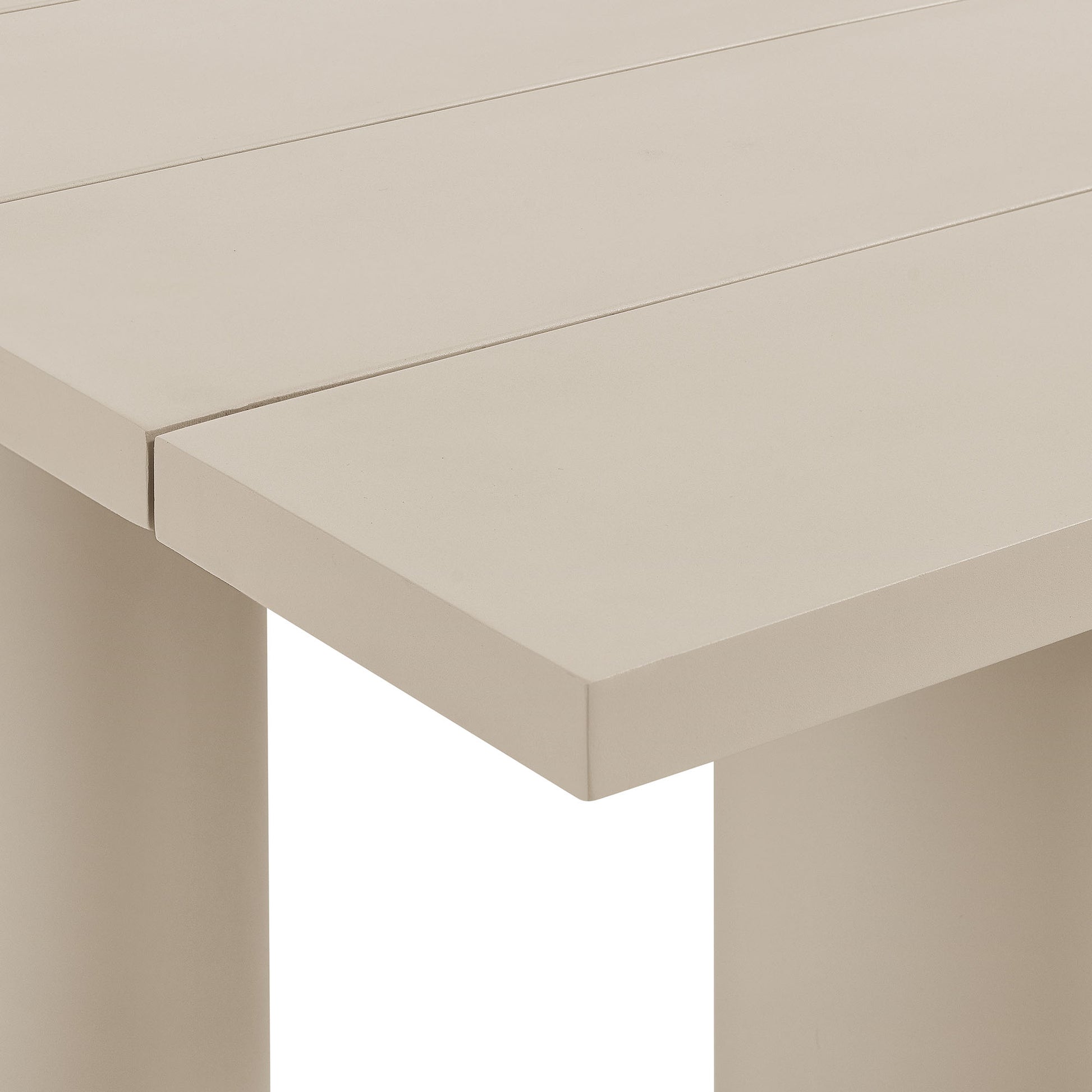 Nautica Outdoor Patio 87" Rectangular Aluminum Dining Table by Modway - Best Buy Furniture