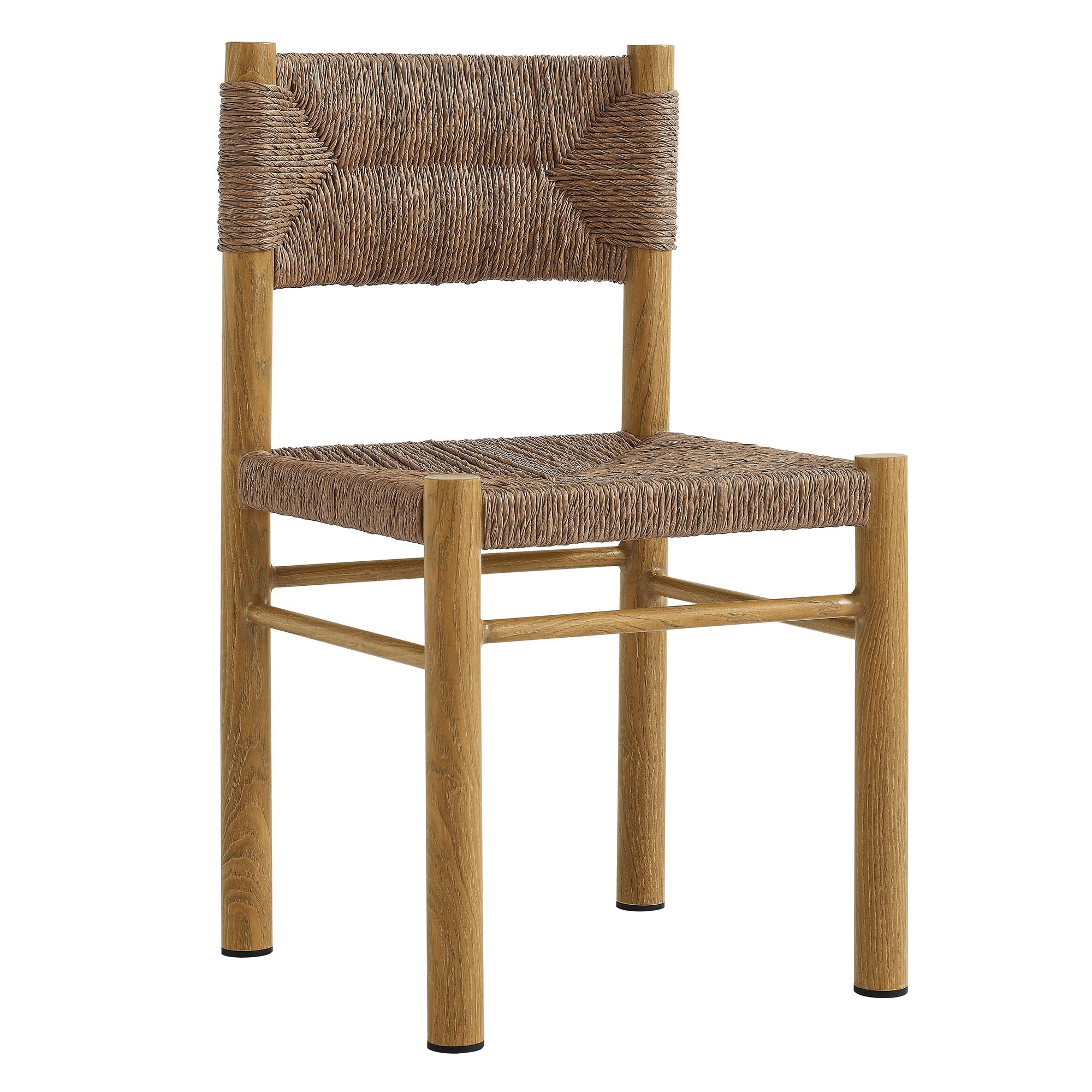 Parkland Outdoor Patio Rattan and Aluminum Dining Side Chairs Set of 2 by Modway - Best Buy Furniture