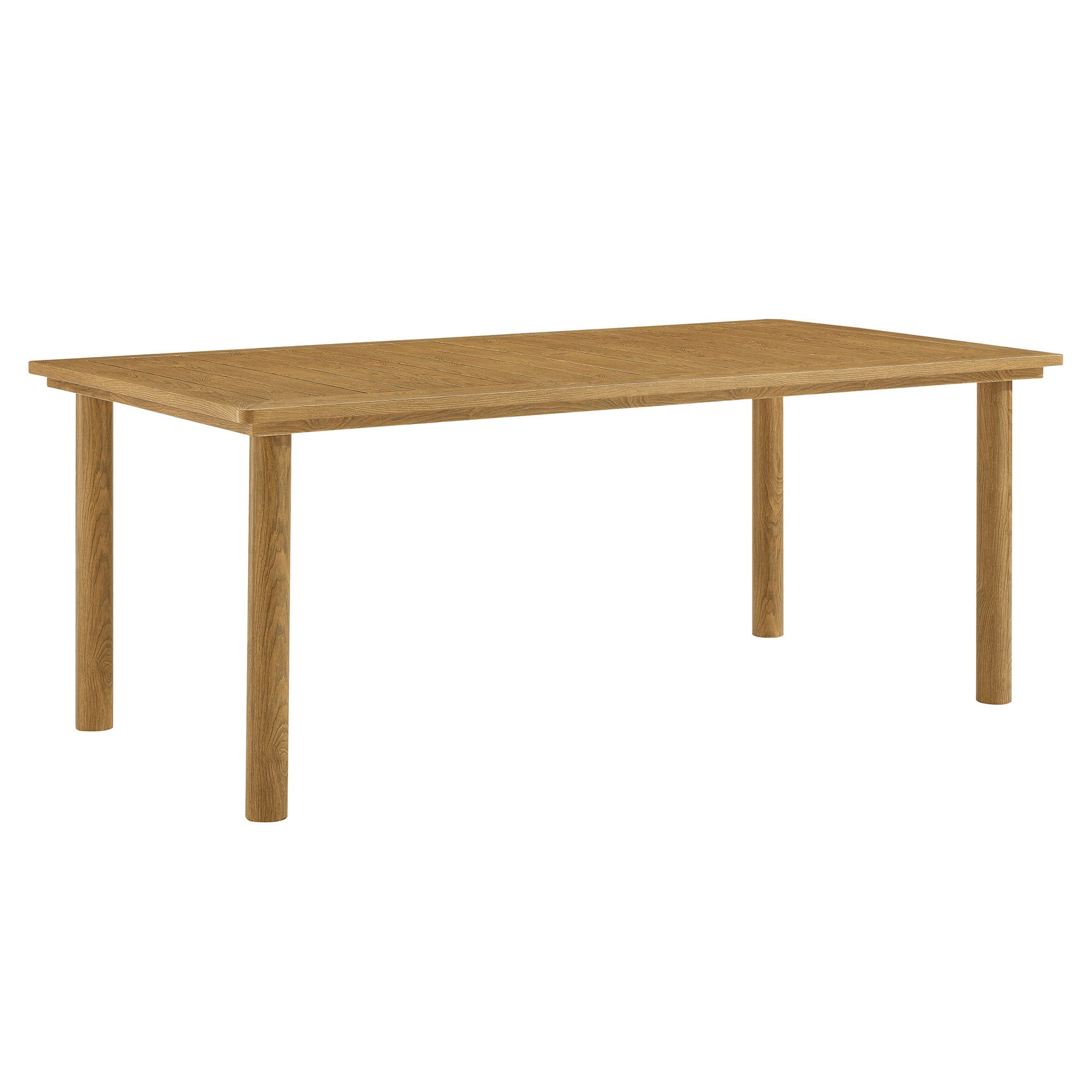 Parkland 76" Outdoor Patio Aluminum Dining Table by Modway - Best Buy Furniture