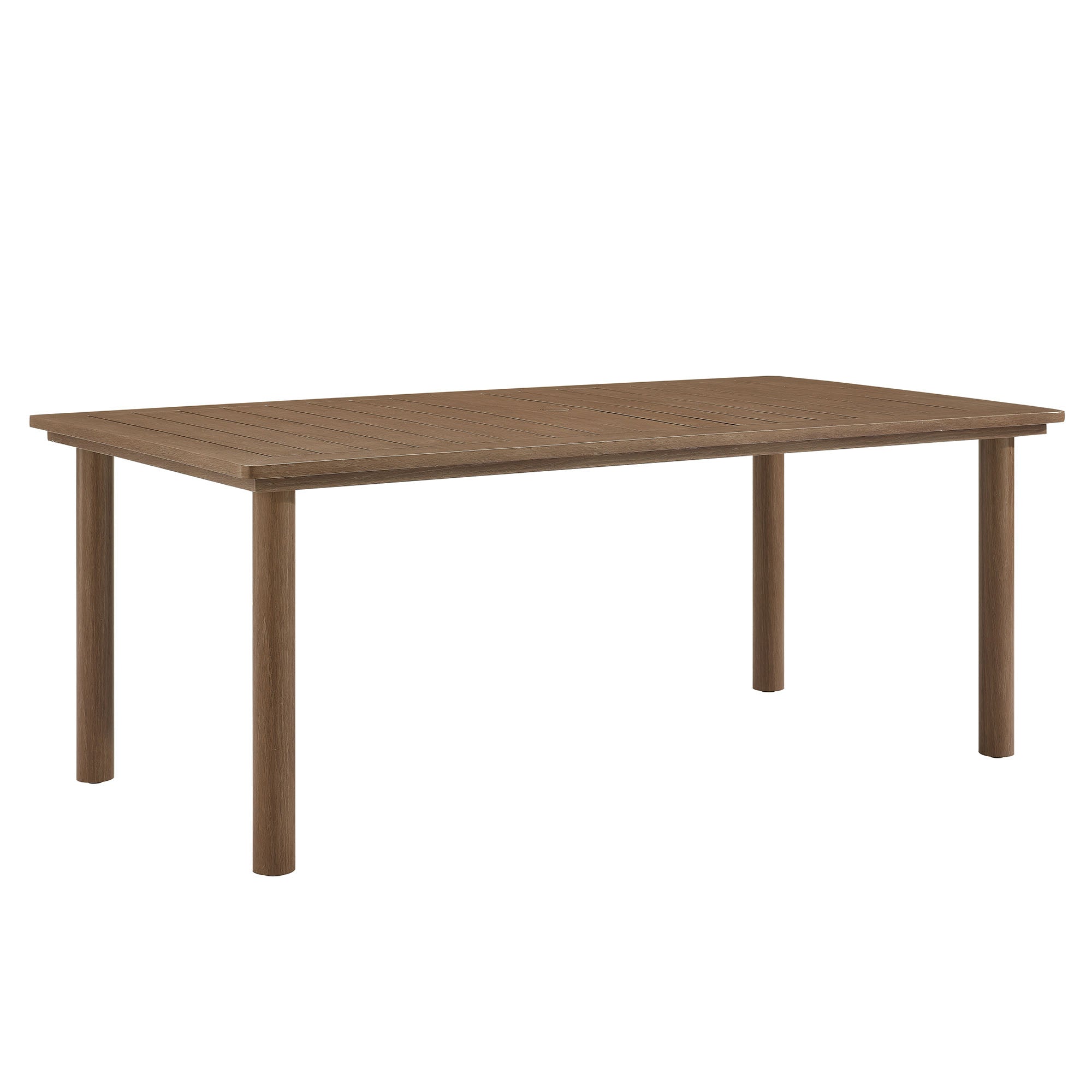 Parkland 76" Outdoor Patio Aluminum Dining Table by Modway - Best Buy Furniture