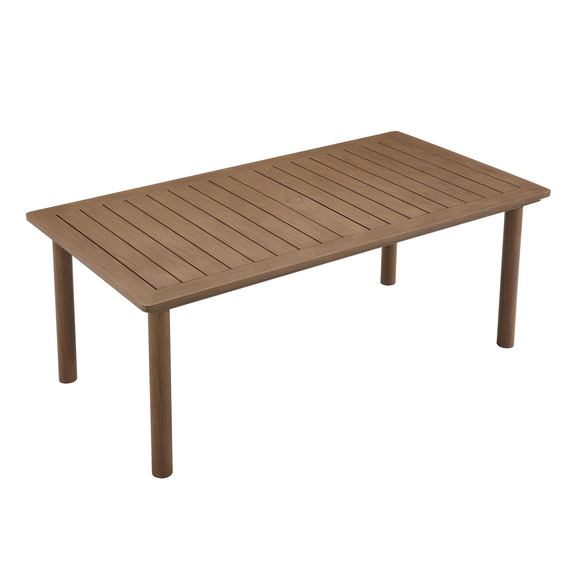 Parkland 76" Outdoor Patio Aluminum Dining Table by Modway - Best Buy Furniture