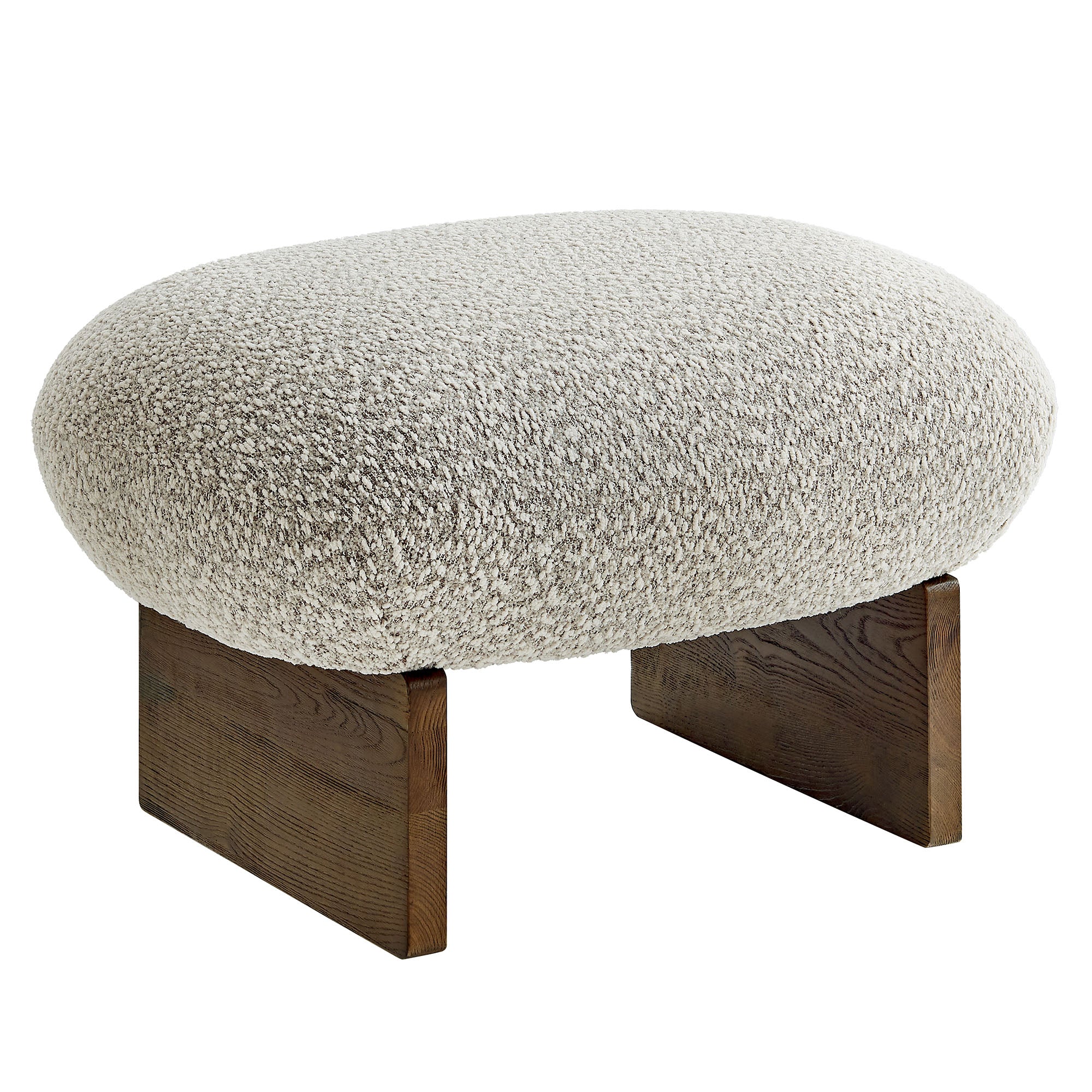 Loyal Boucle Fabric Accent Chair and Ottoman Set by Modway - Best Buy Furniture