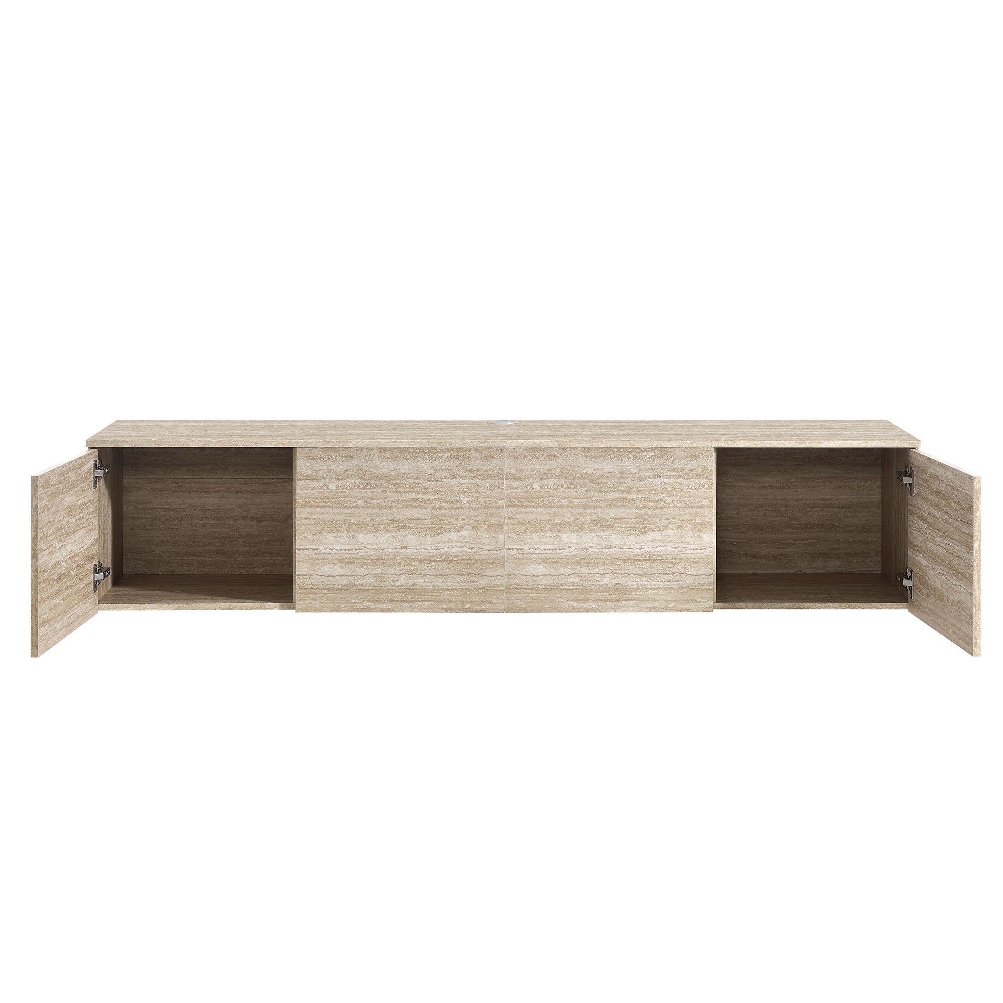 Terra 71" Wall-Mounted TV Stand by Modway - Best Buy Furniture