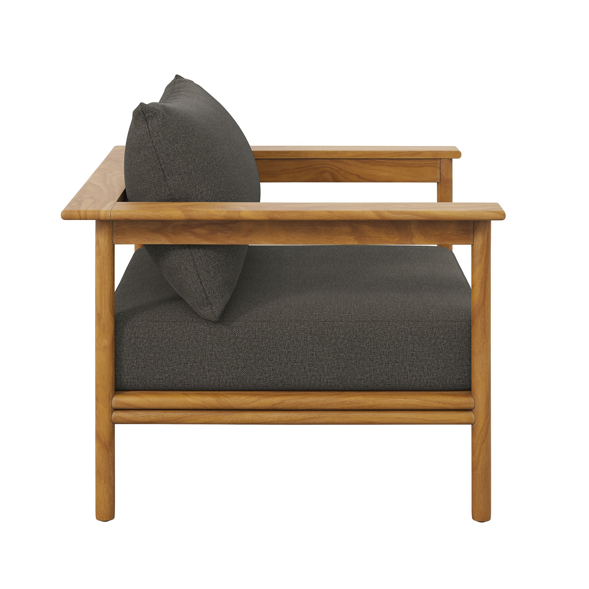 Wren Outdoor Patio Teak Wood Armchair Set of 2 by Modway - Best Buy Furniture