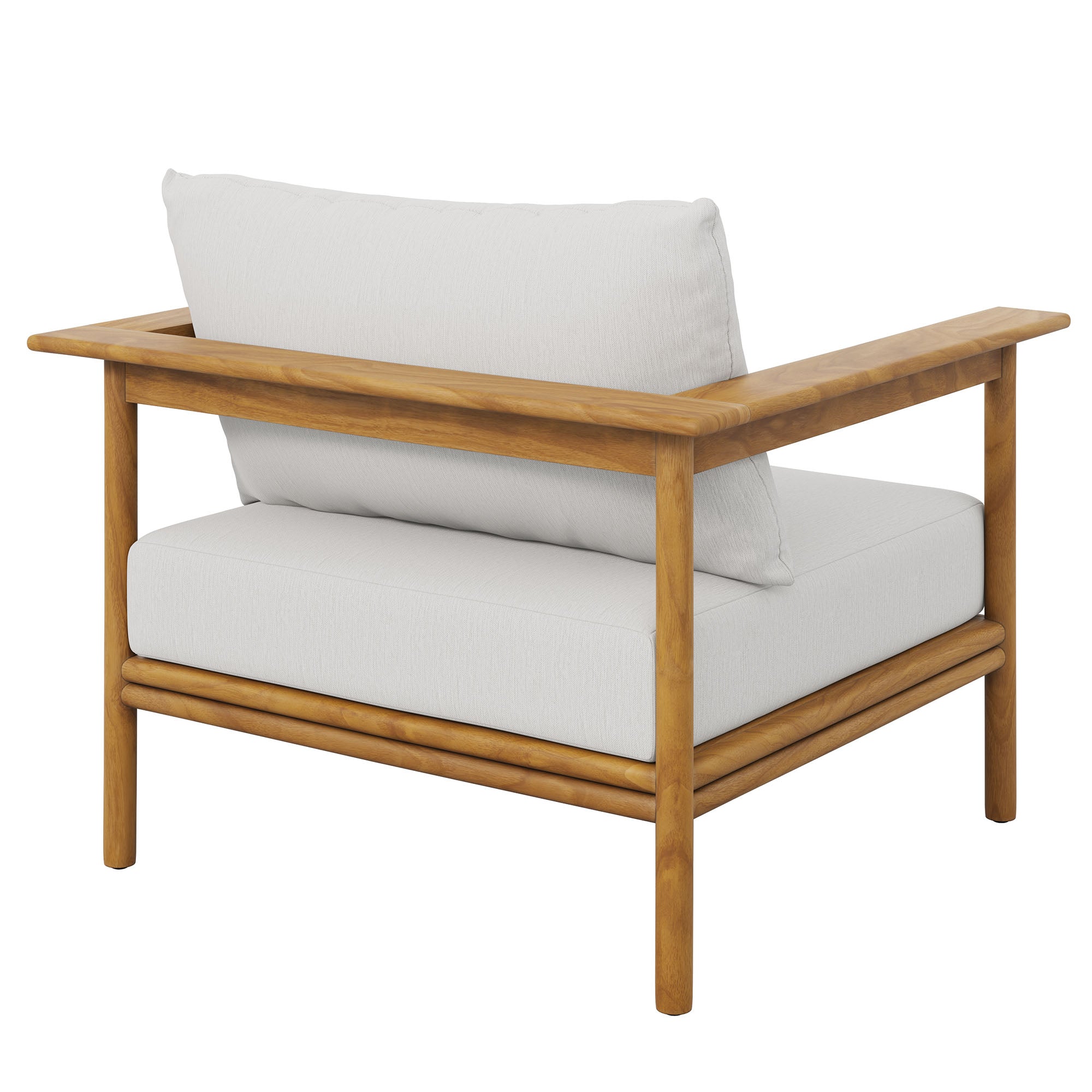 Wren Outdoor Patio Teak Wood Armchair by Modway - Best Buy Furniture
